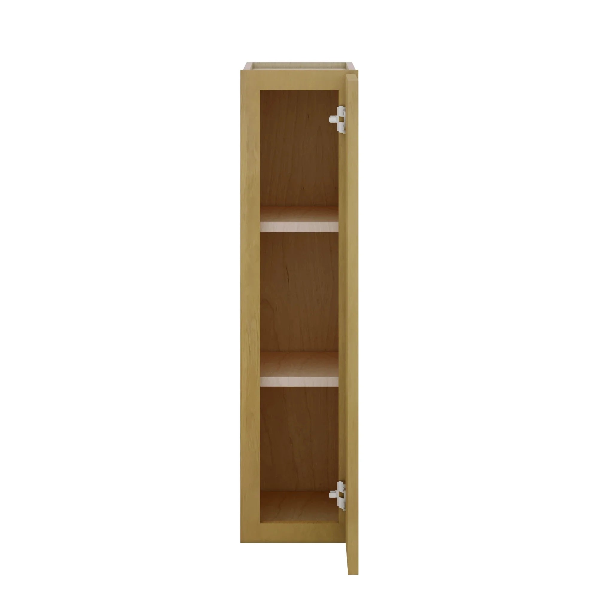 Modernform Cabinet Natural Shaker 09" W X 36" H X 12" D Single Door Wall Cabinet