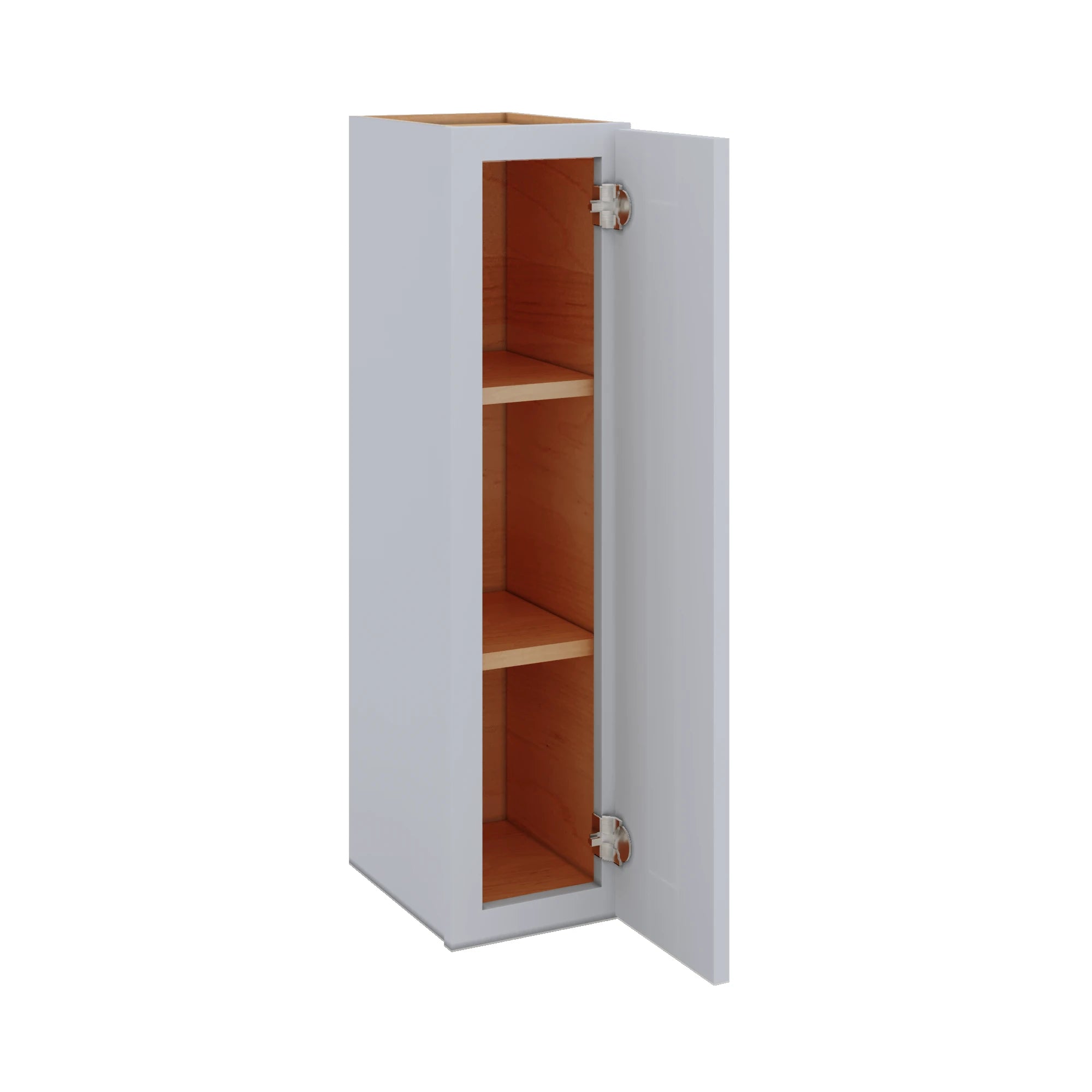 Modernform Cabinet Grey Shaker 09" W X 36" H X 12" D Single Door Wall Cabinet