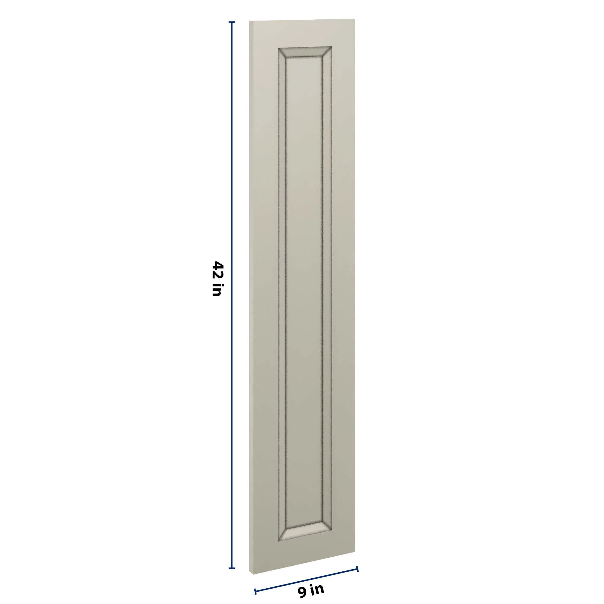 J&K Pebble B6 Dummy Door Panel 09" W x 42" H