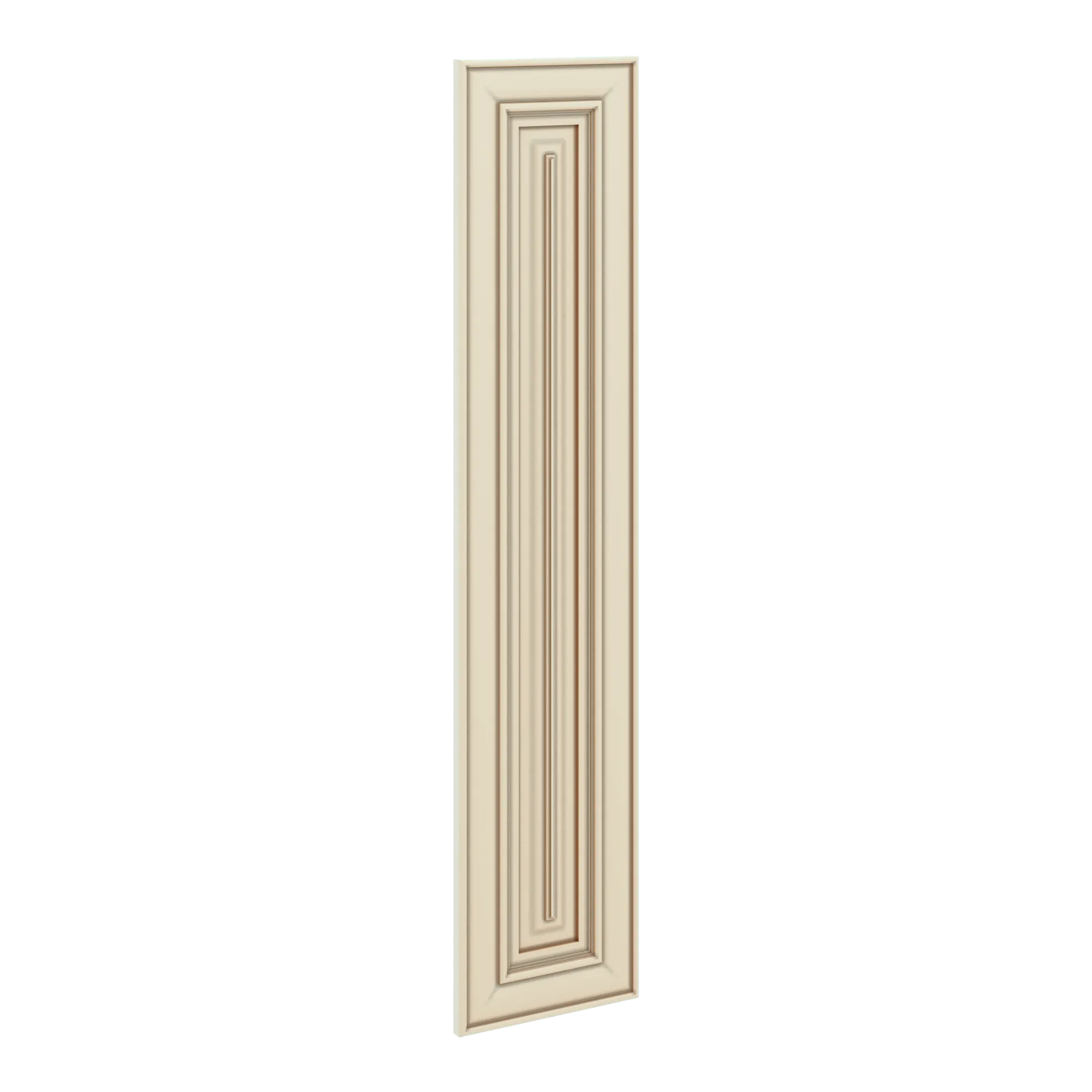 J&K Creme Glazed A7 Dummy Door Panel 09" W x 42" H