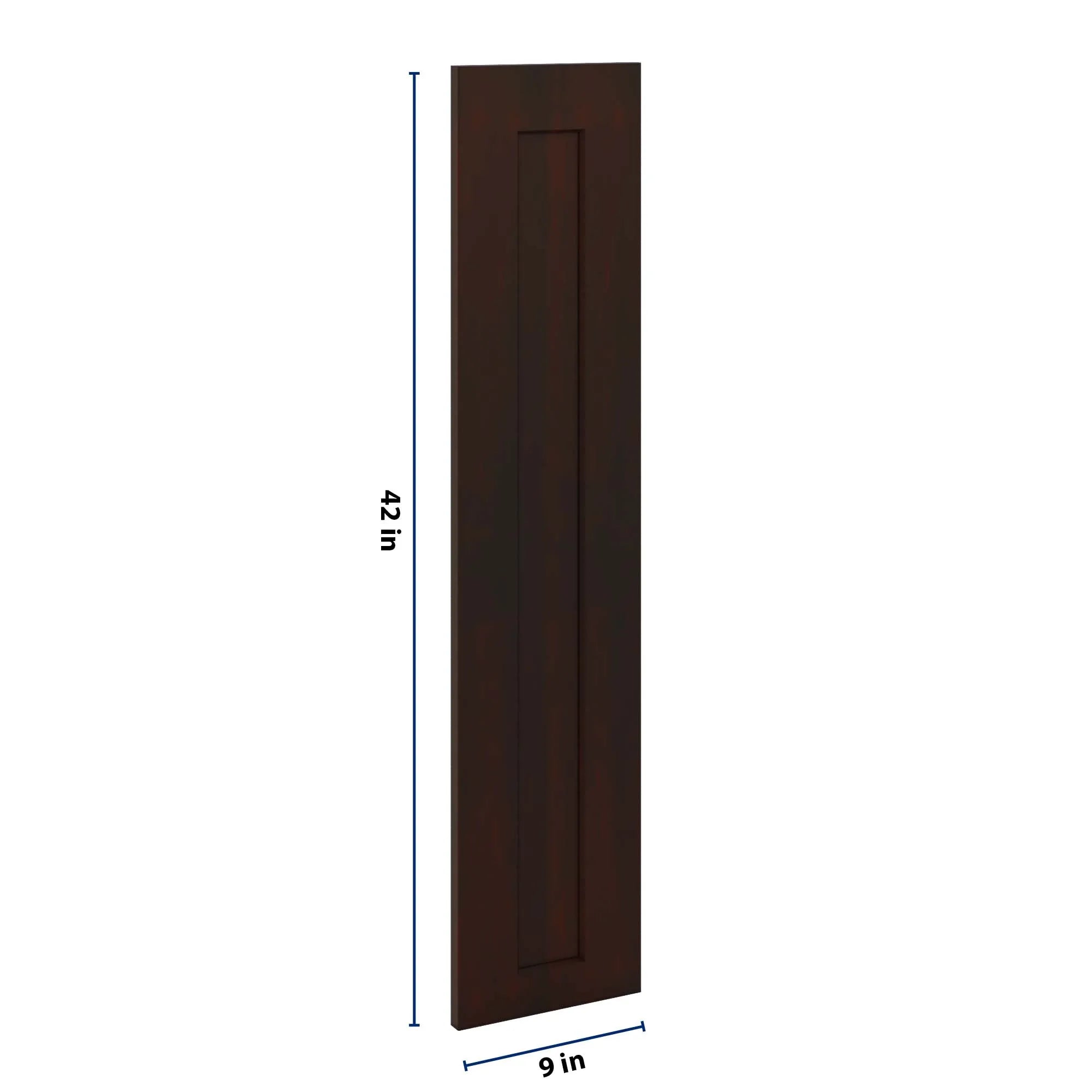 J&K Java Coffee S1 Dummy Door Panel 09" W x 42" H