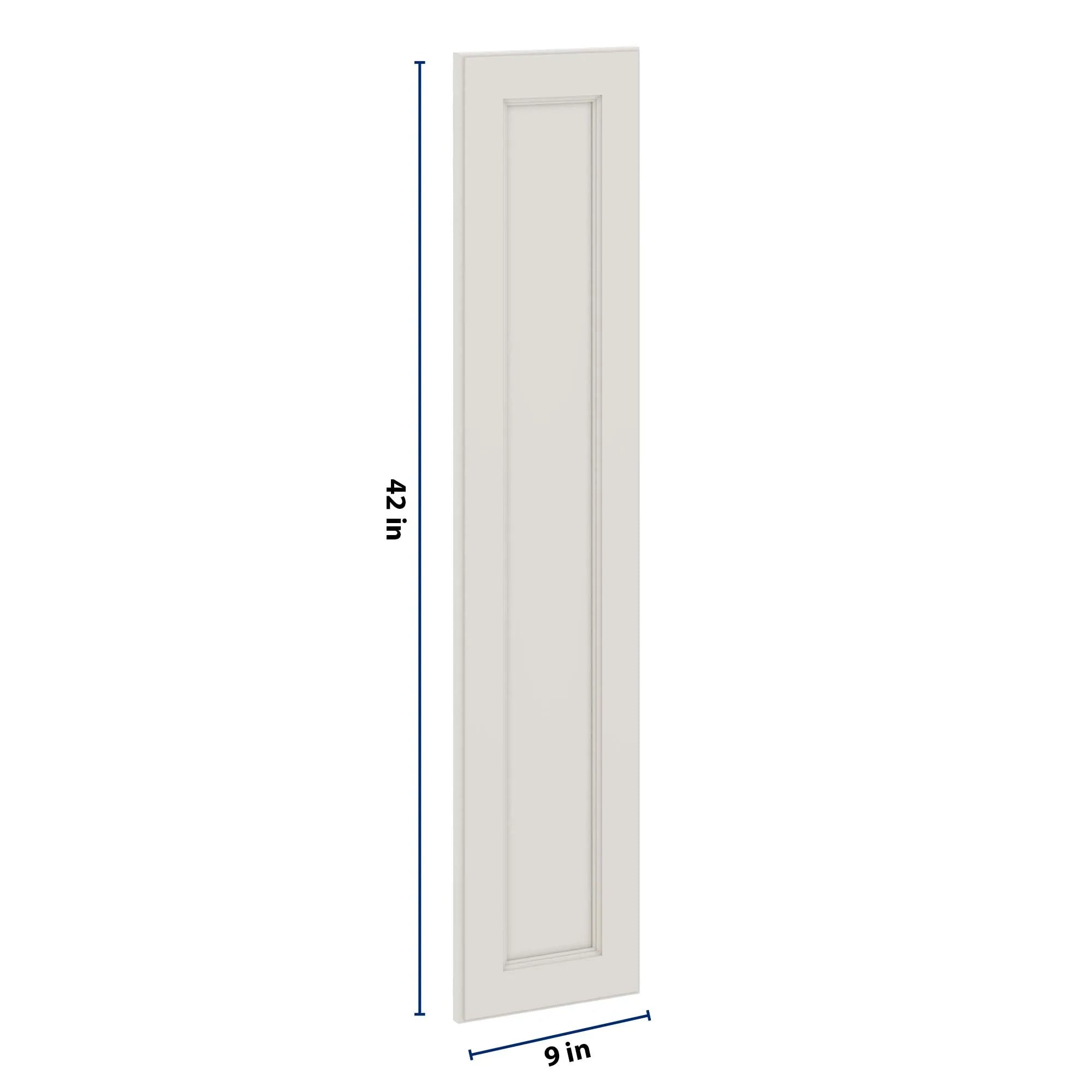 J&K Dove E1 Dummy Door Panel 09" W x 42" H