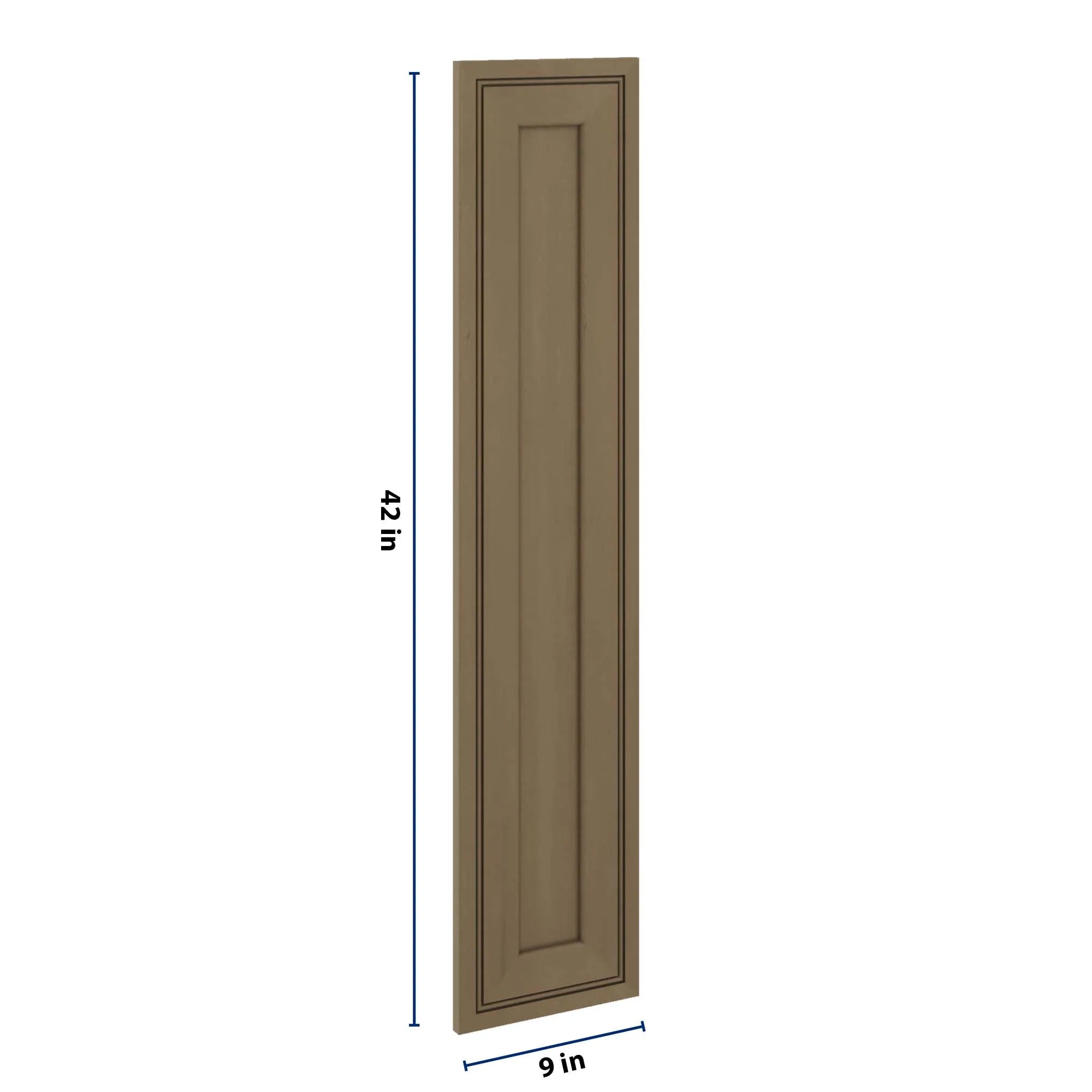 J&K Hazel H8 Dummy Door Panel 09" W x 42" H