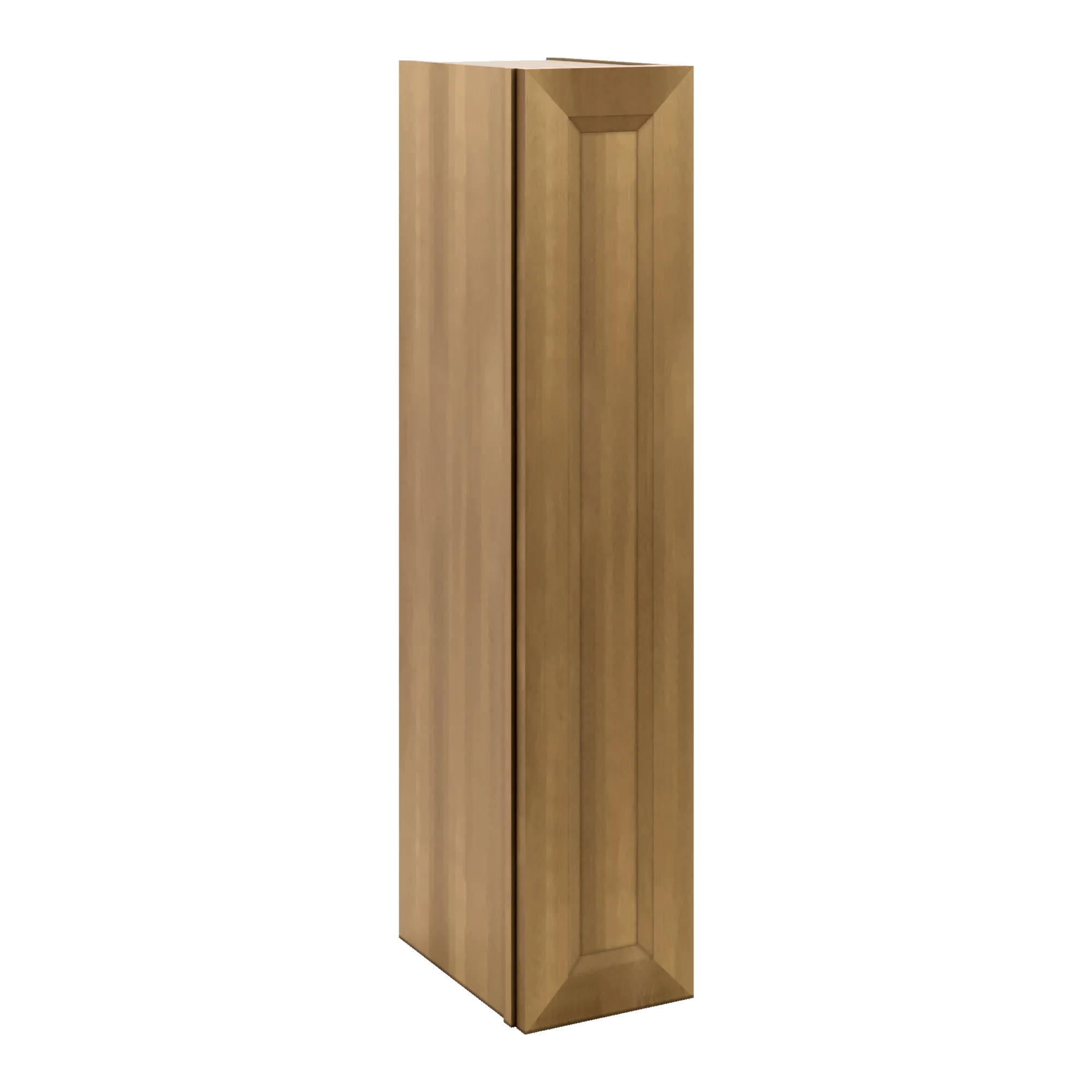 J&K Butterscotch B8 Single Door Wall Cabinet - 09" W x 42" H