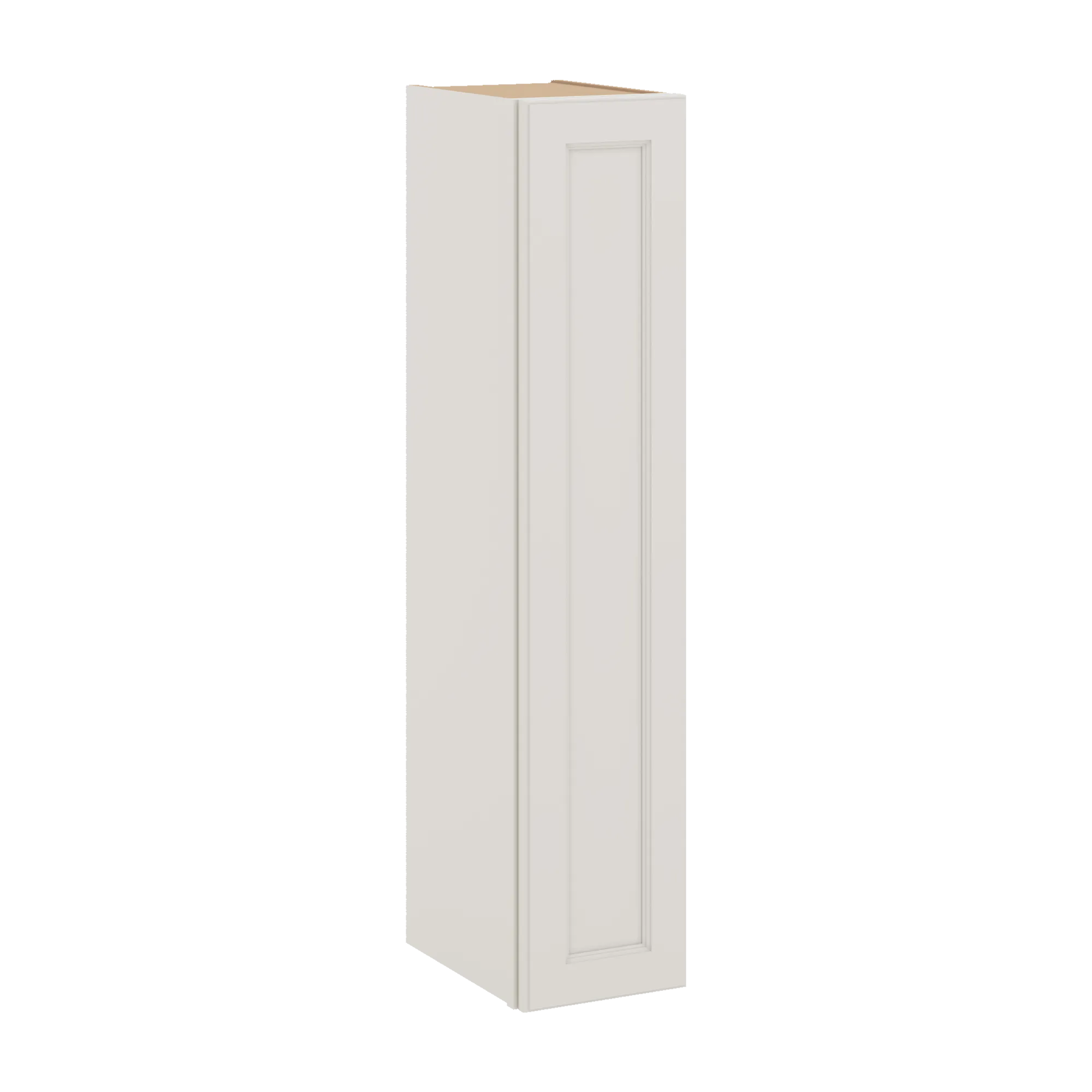 J&K Dove E1 Single Door Wall Cabinet - 09" W x 42" H