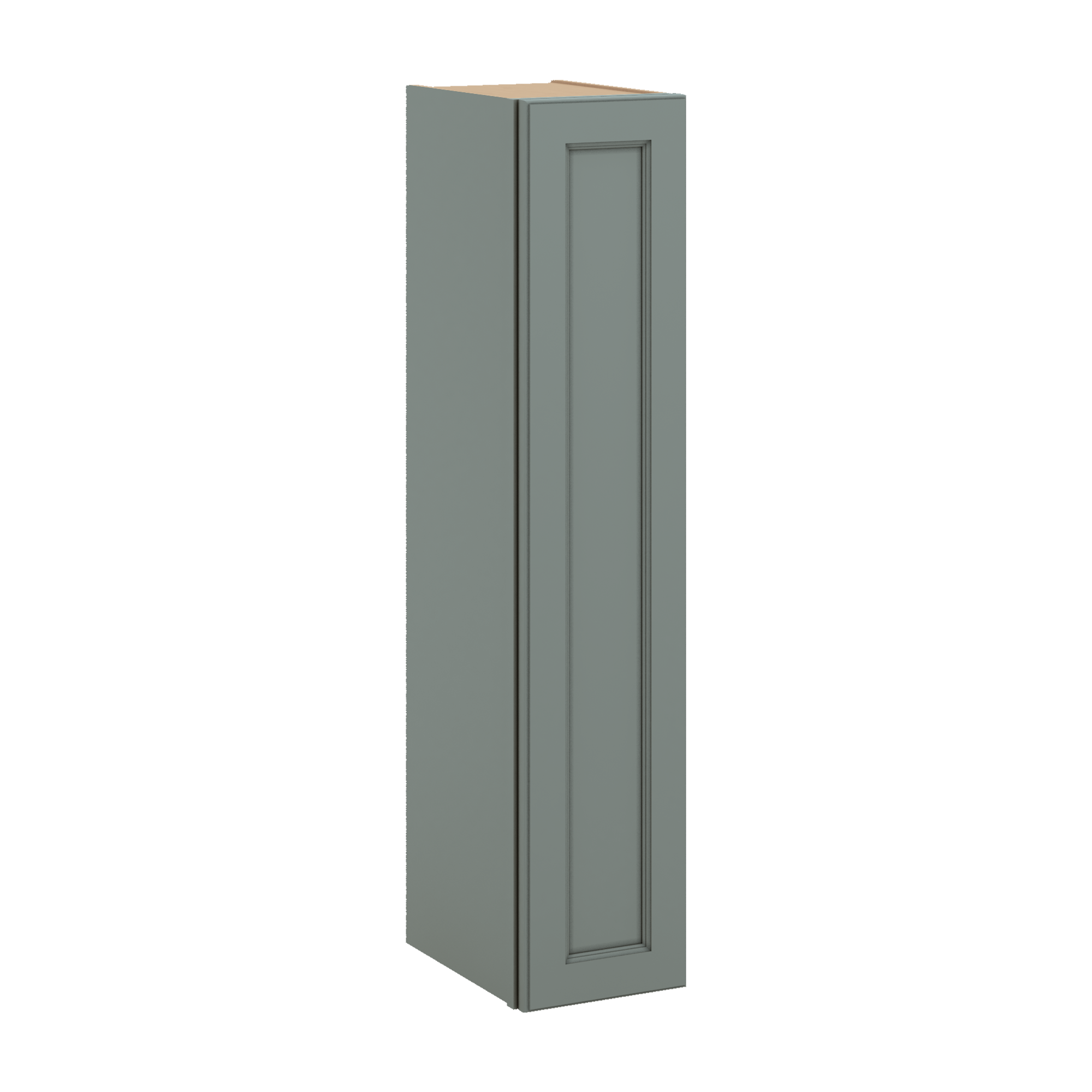 J&K Sage E3 Single Door Wall Cabinet - 09" W x 42" H