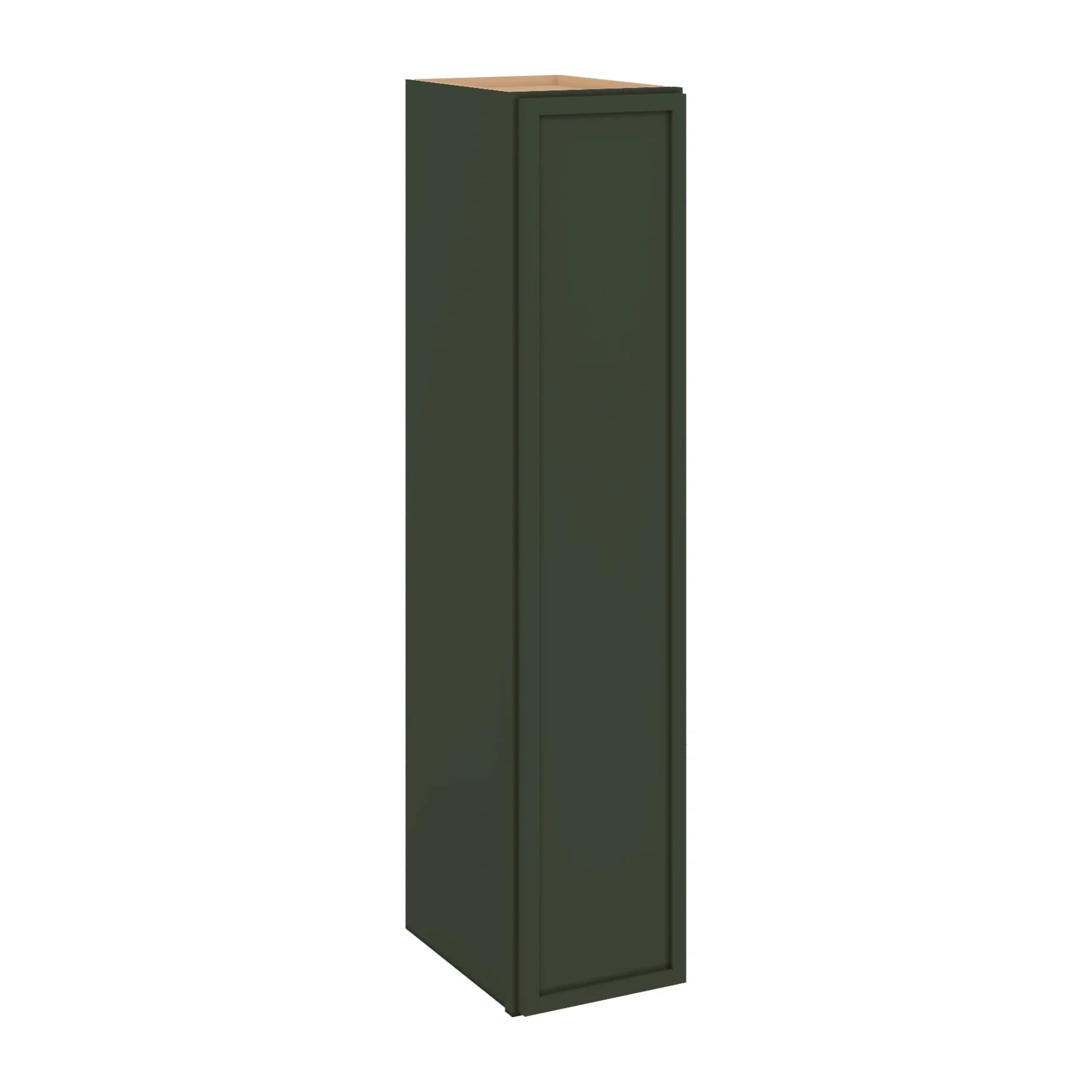 Modernform Cabinet Slim Sage Green 09" W X 42" H X 12" D Single Door Wall Cabinet