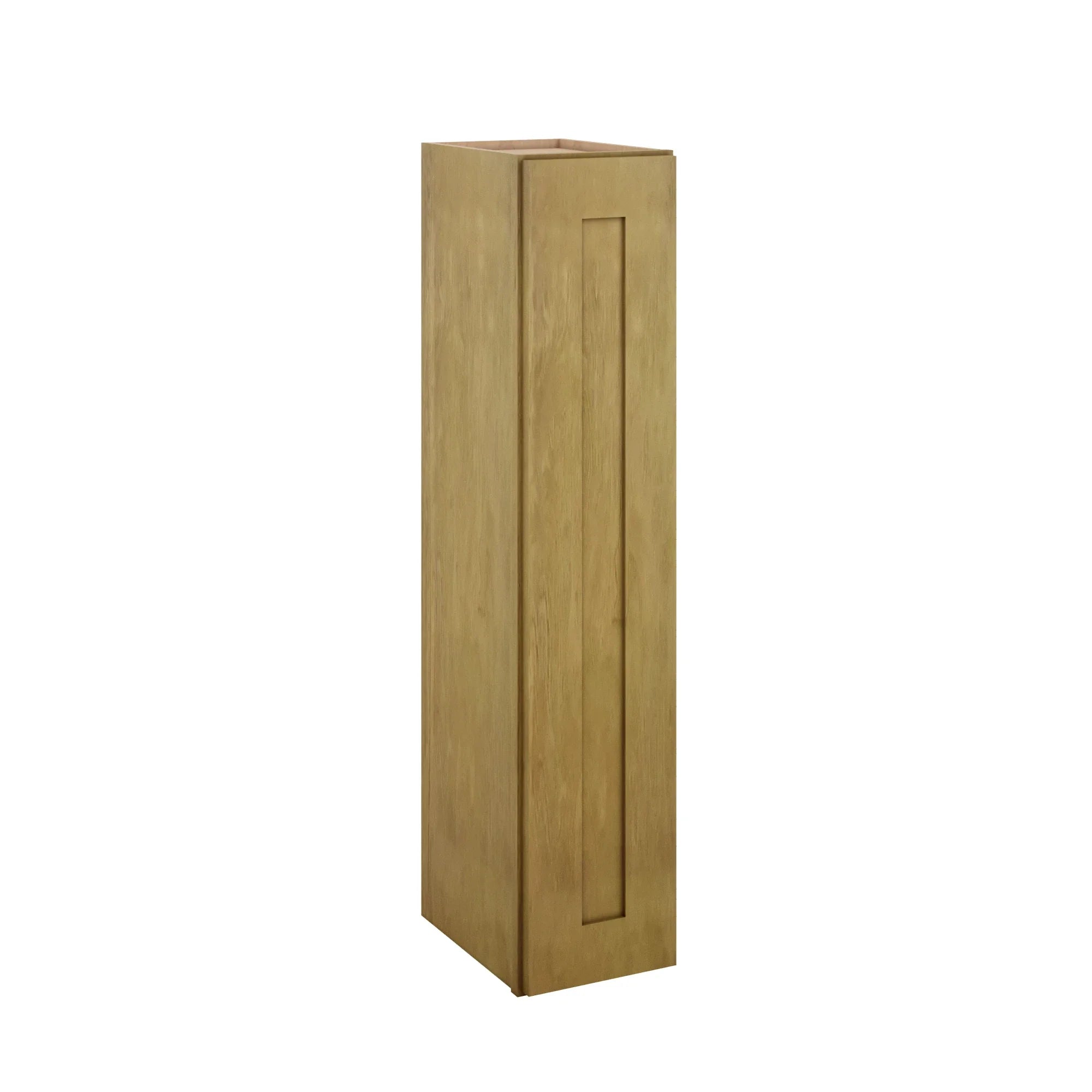 Modernform Cabinet Natural Shaker 09" W X 42" H X 12" D Single Door Wall Cabinet