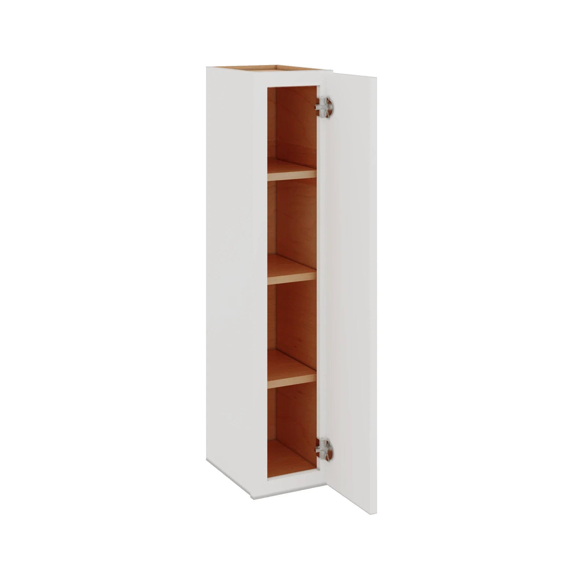 Modernform Cabinet White Shaker 09" W X 42" H X 12" D Single Door Wall Cabinet