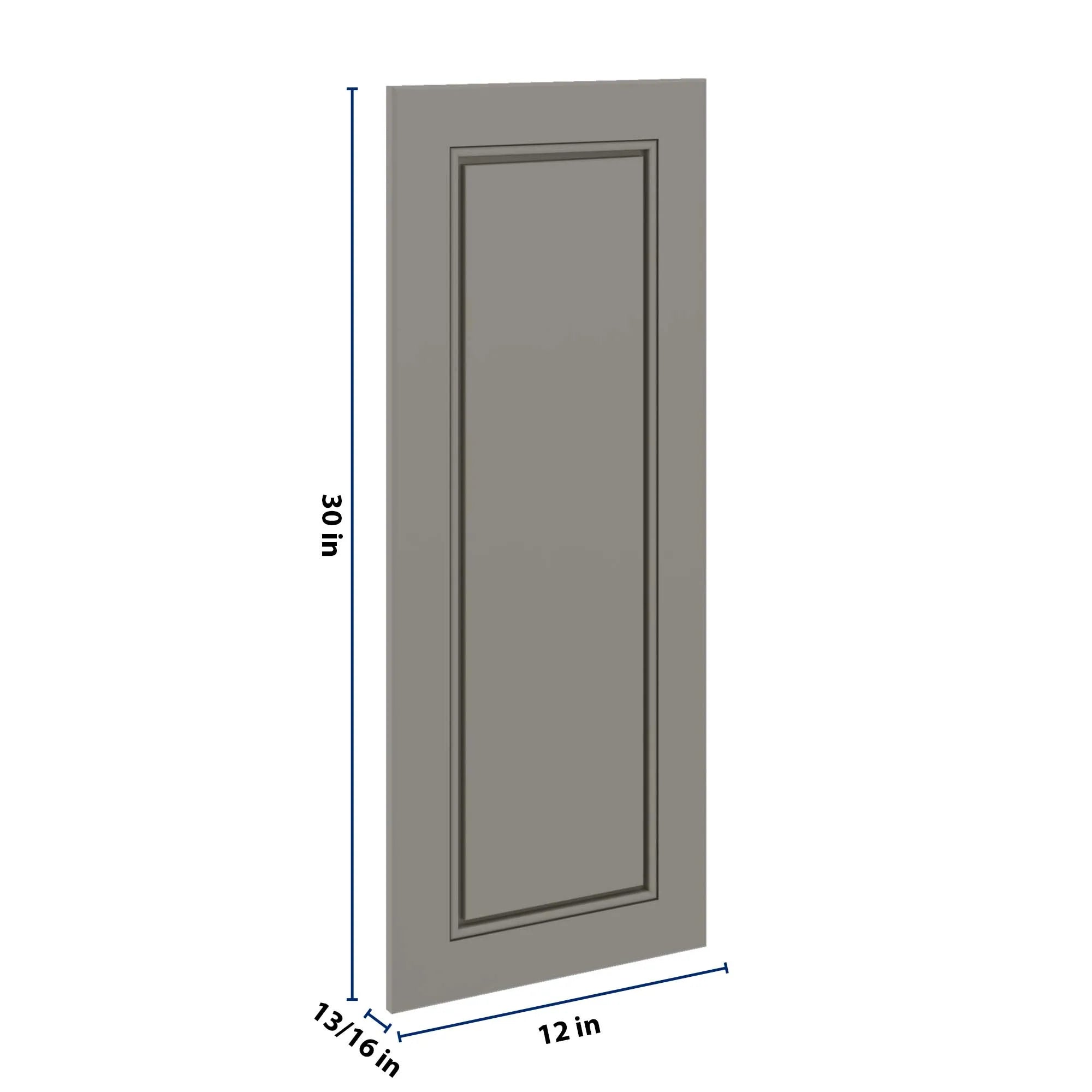 J&K Greige K3 Dummy Door Panel 12" W x 30" H