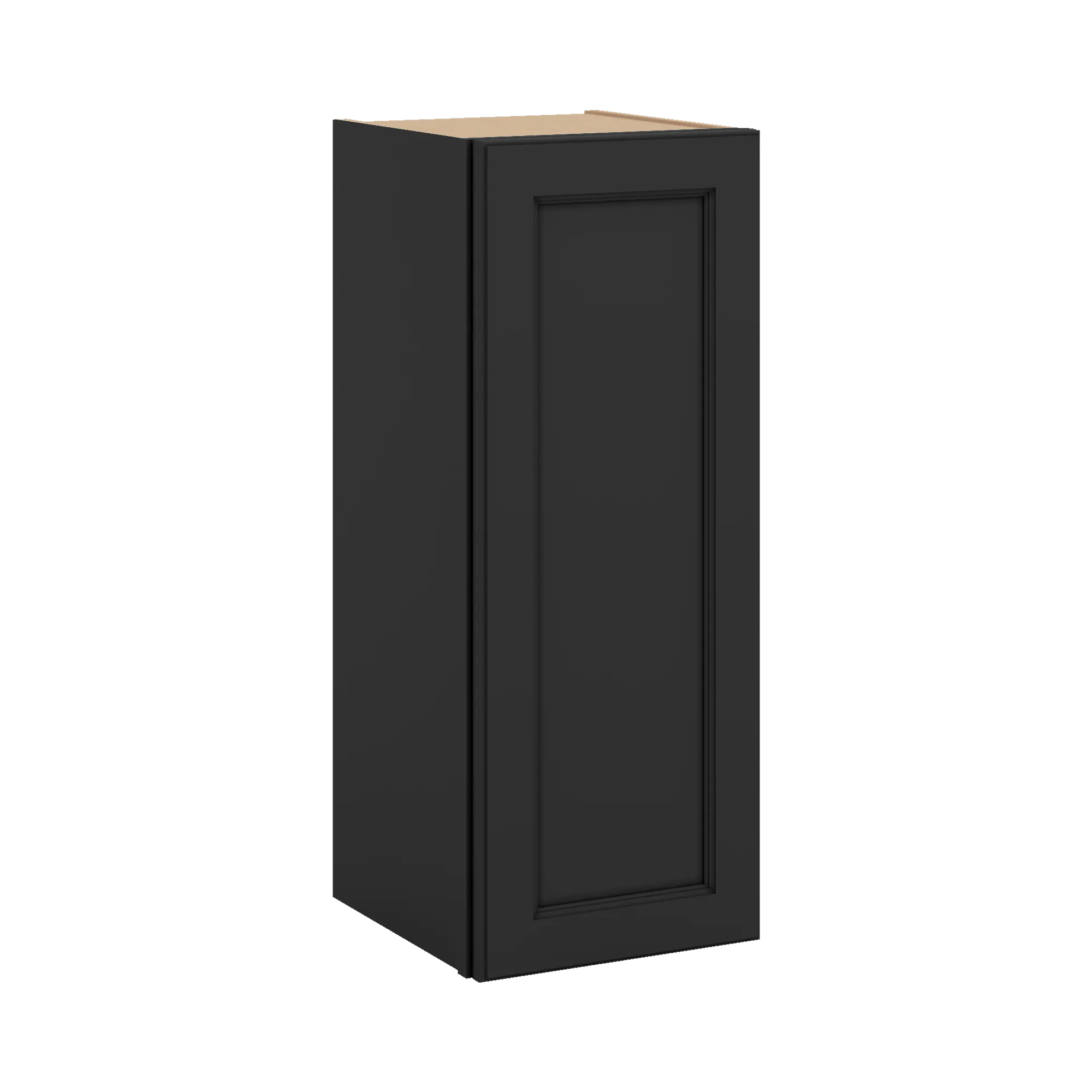 J&K Charcoal E2 Single Door Wall Cabinet - 12" W x 30" H