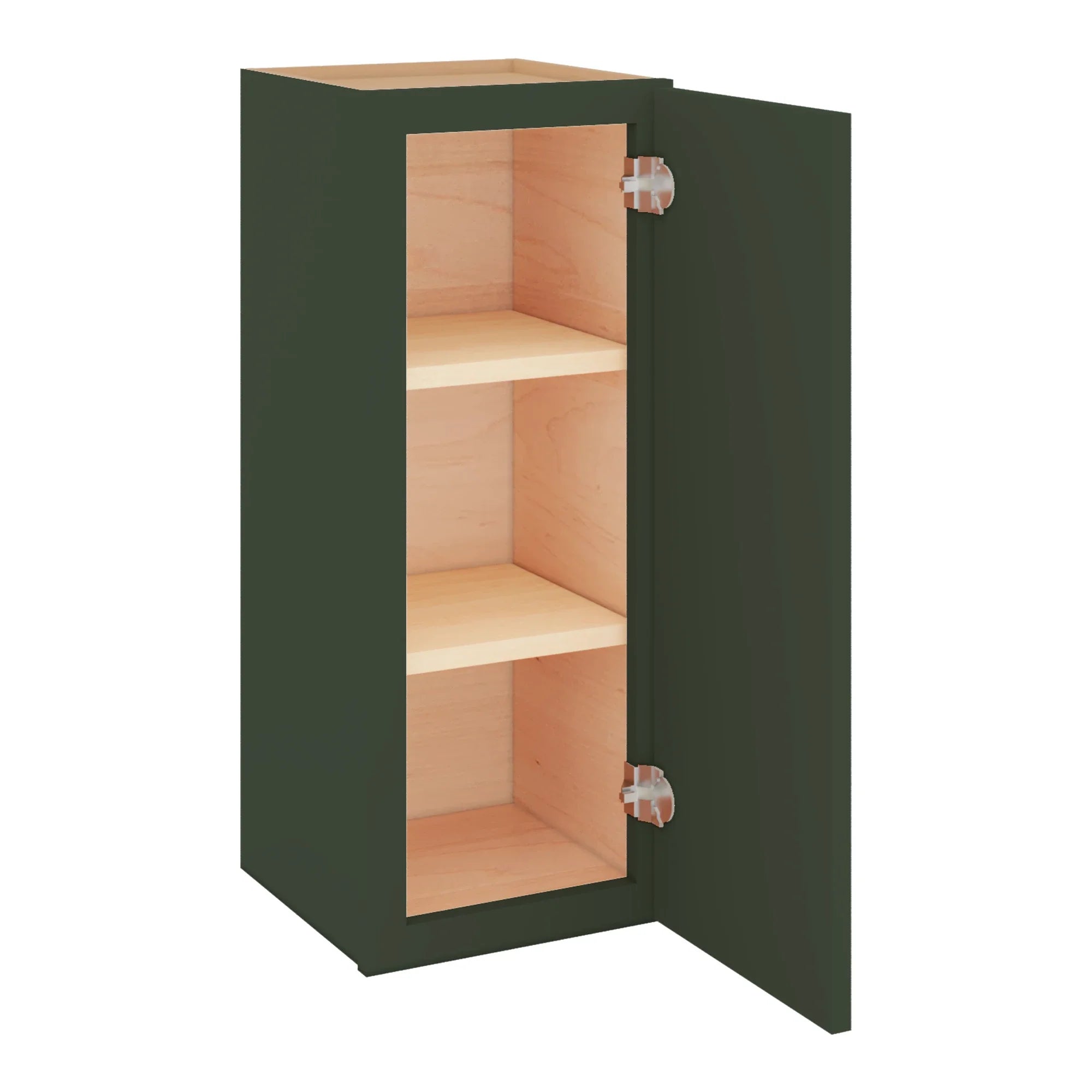 Modernform Cabinet Slim Sage Green 12" W X 30" H X 12" D Single Door Wall Cabinet