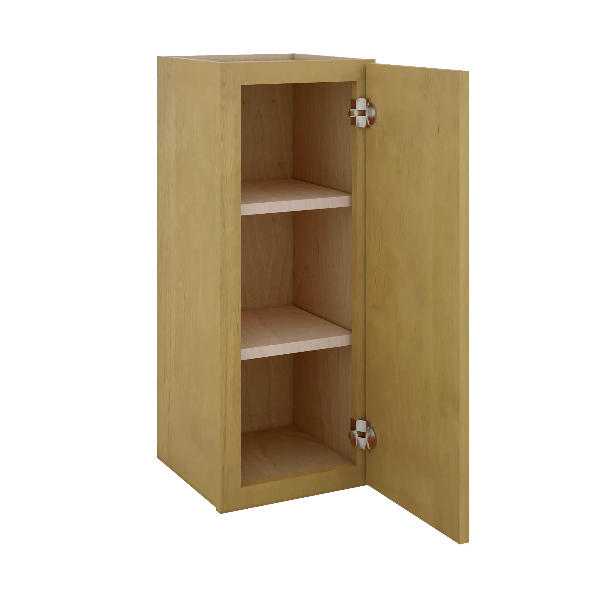 Modernform Cabinet Natural Shaker 12" W X 30" H X 12" D Single Door Wall Cabinet