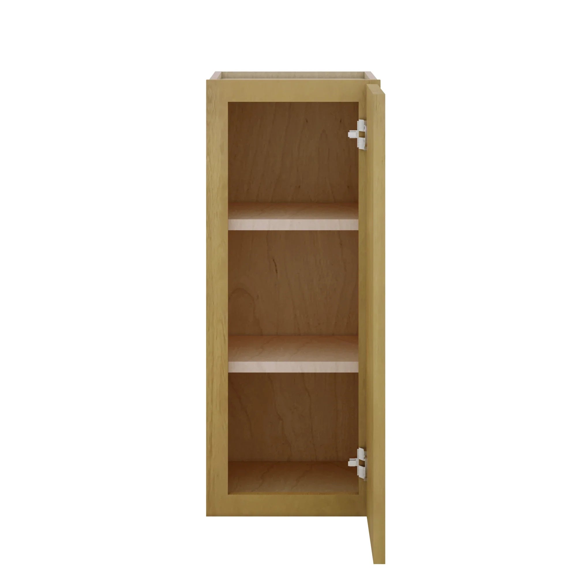 Modernform Cabinet Natural Shaker 12" W X 30" H X 12" D Single Door Wall Cabinet
