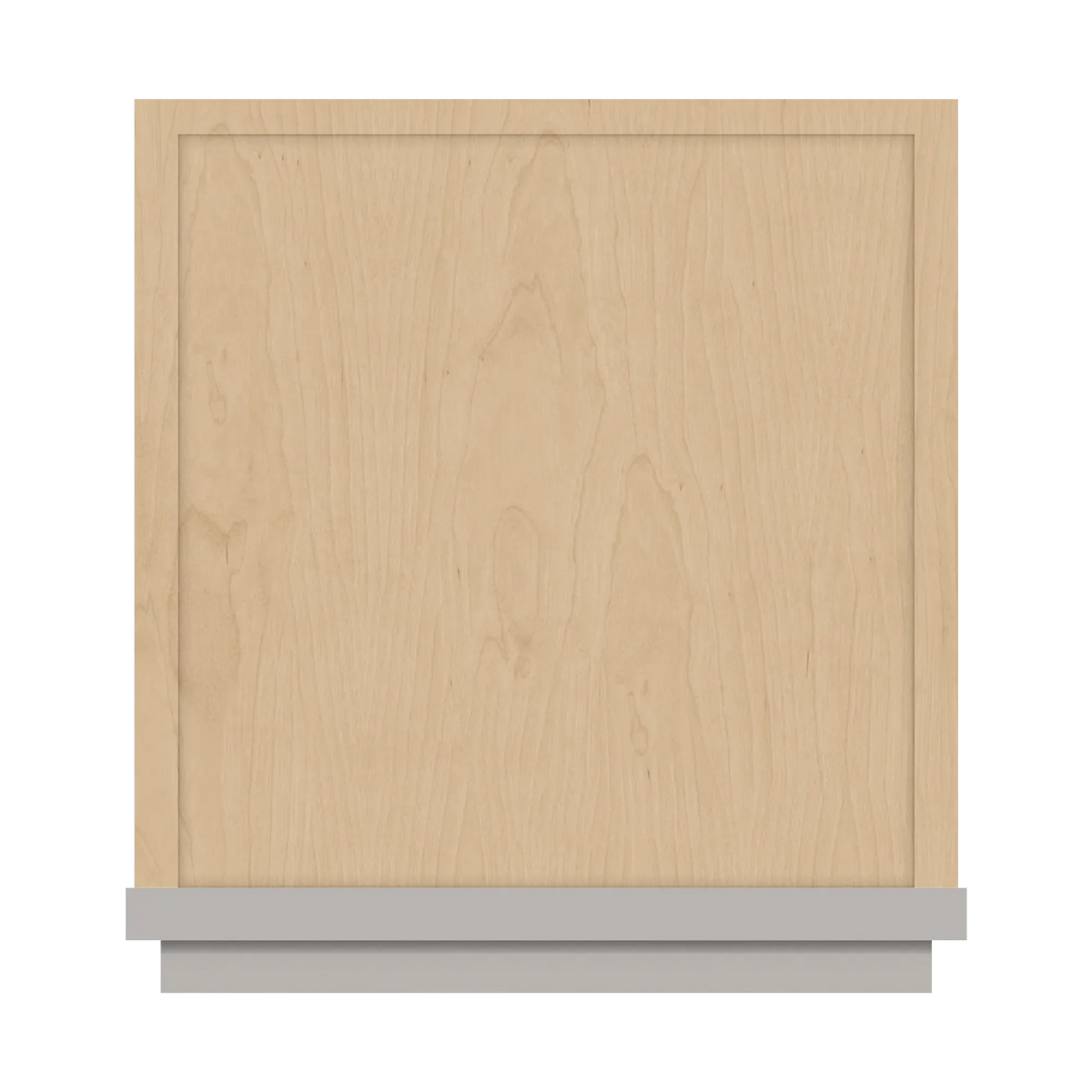 cnc luxor 5 piece misty grey 12 w x 30 h single door wall cabinet
