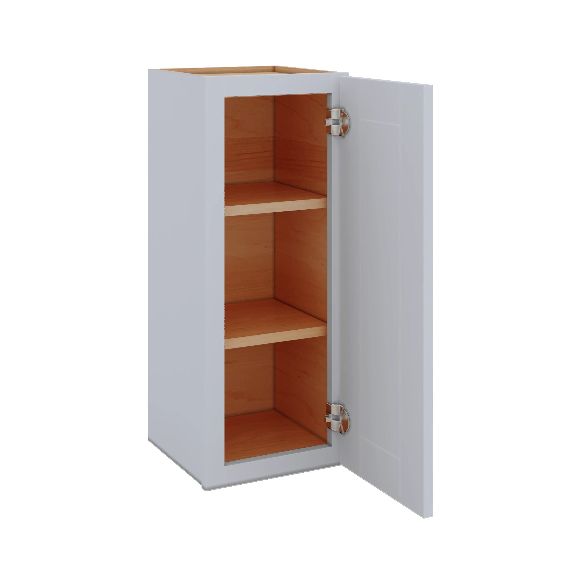 Modernform Cabinet Grey Shaker 12" W X 30" H X 12" D Single Door Wall Cabinet