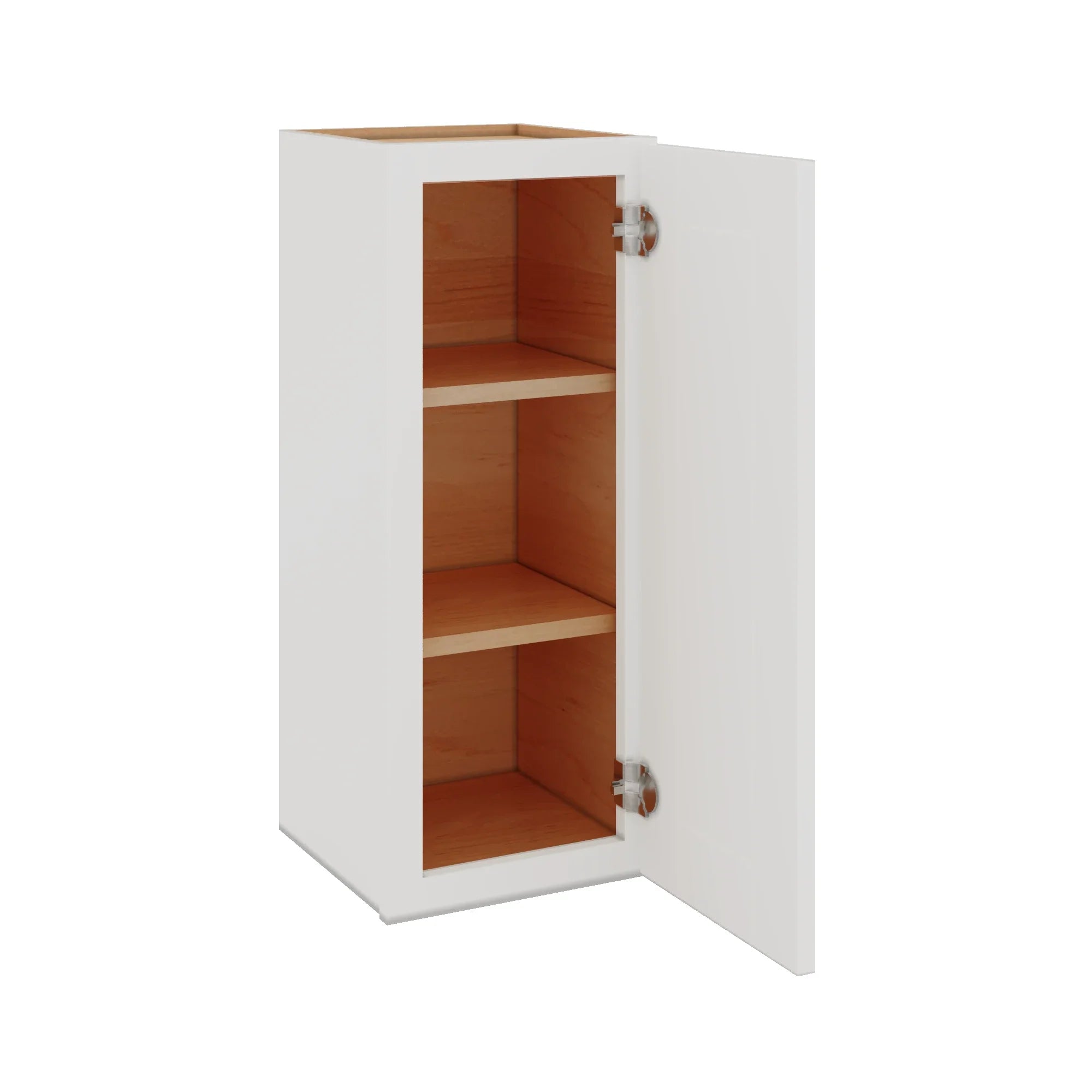 Modernform Cabinet White Shaker 12" W X 30" H X 12" D Single Door Wall Cabinet