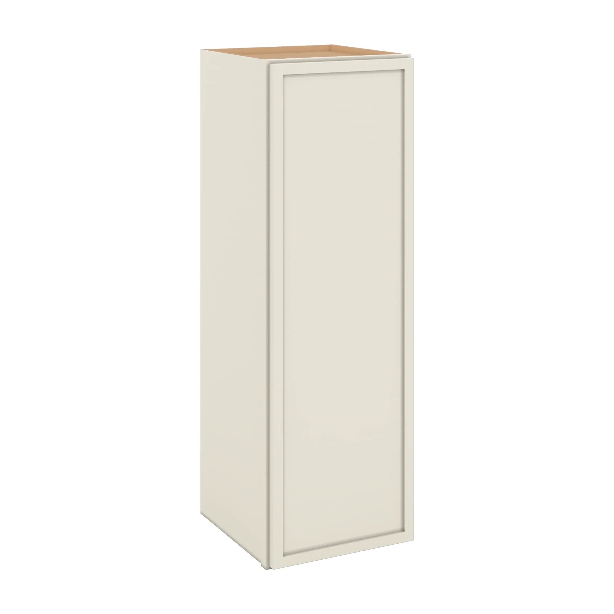 Modernform Cabinet Slim Dove White 12" W X 36" H X 12" D Single Door Wall Cabinet