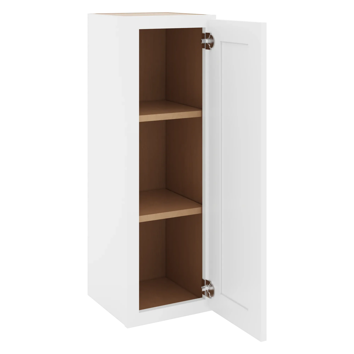 cnc luxor white 12 w x 36 h single door wall cabinet