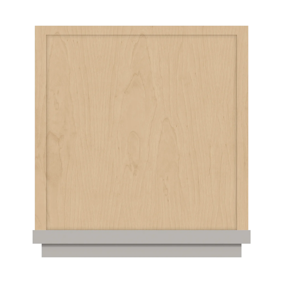 cnc luxor 5 piece misty grey 12 w x 36 h single door wall cabinet