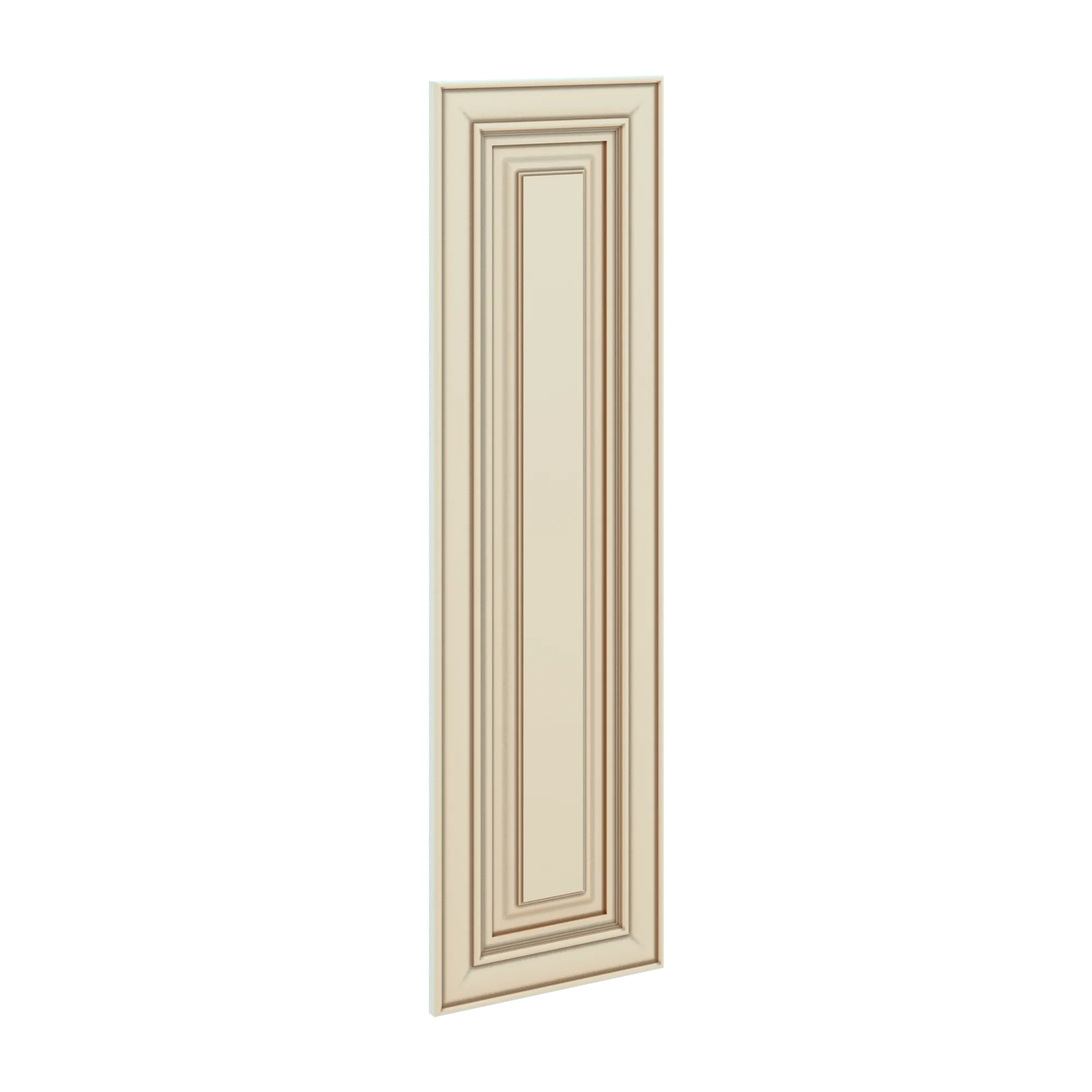 J&K Creme Glazed A7 Dummy Door Panel 12" W x 42" H