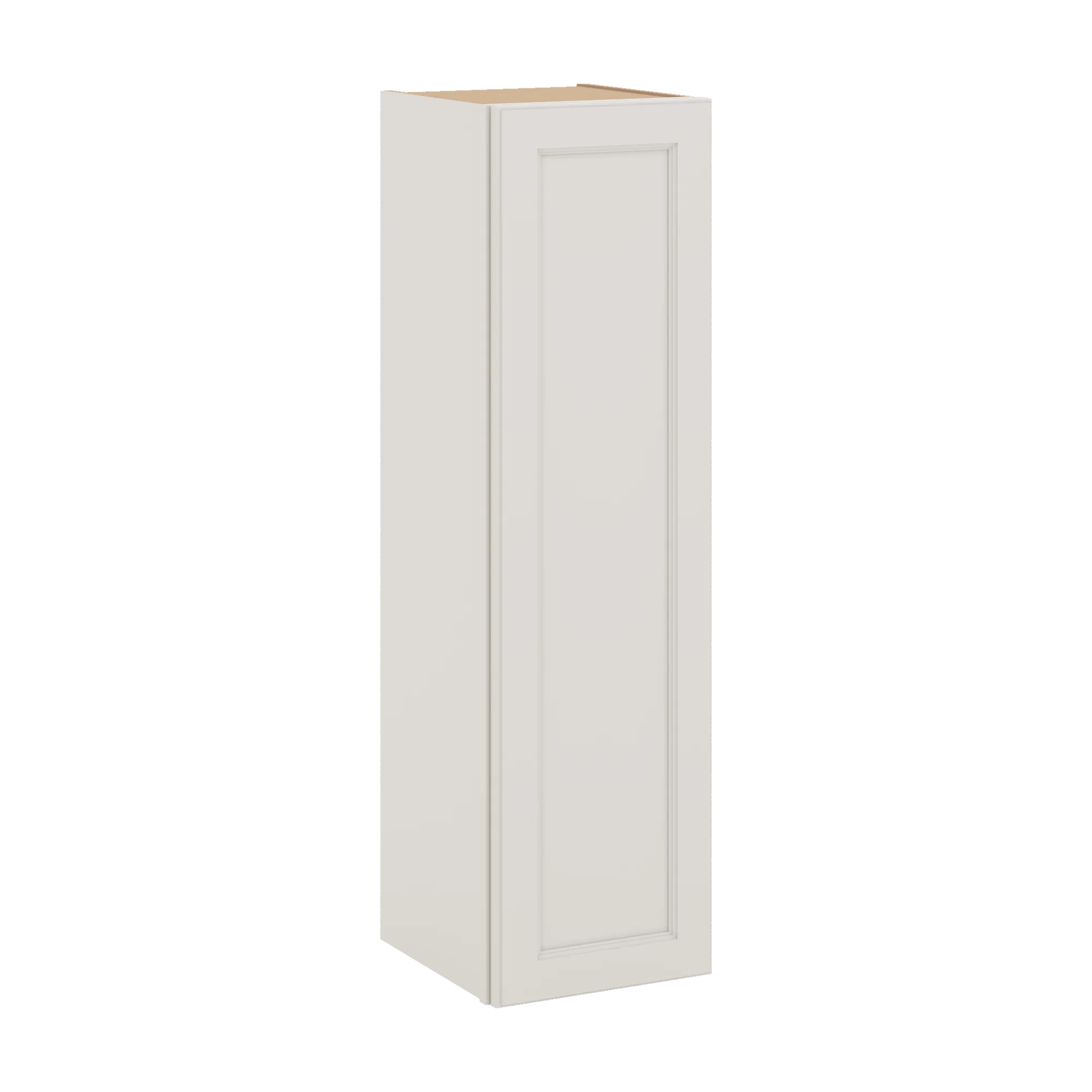 J&K Dove E1 Single Door Wall Cabinet - 12" W x 42" H