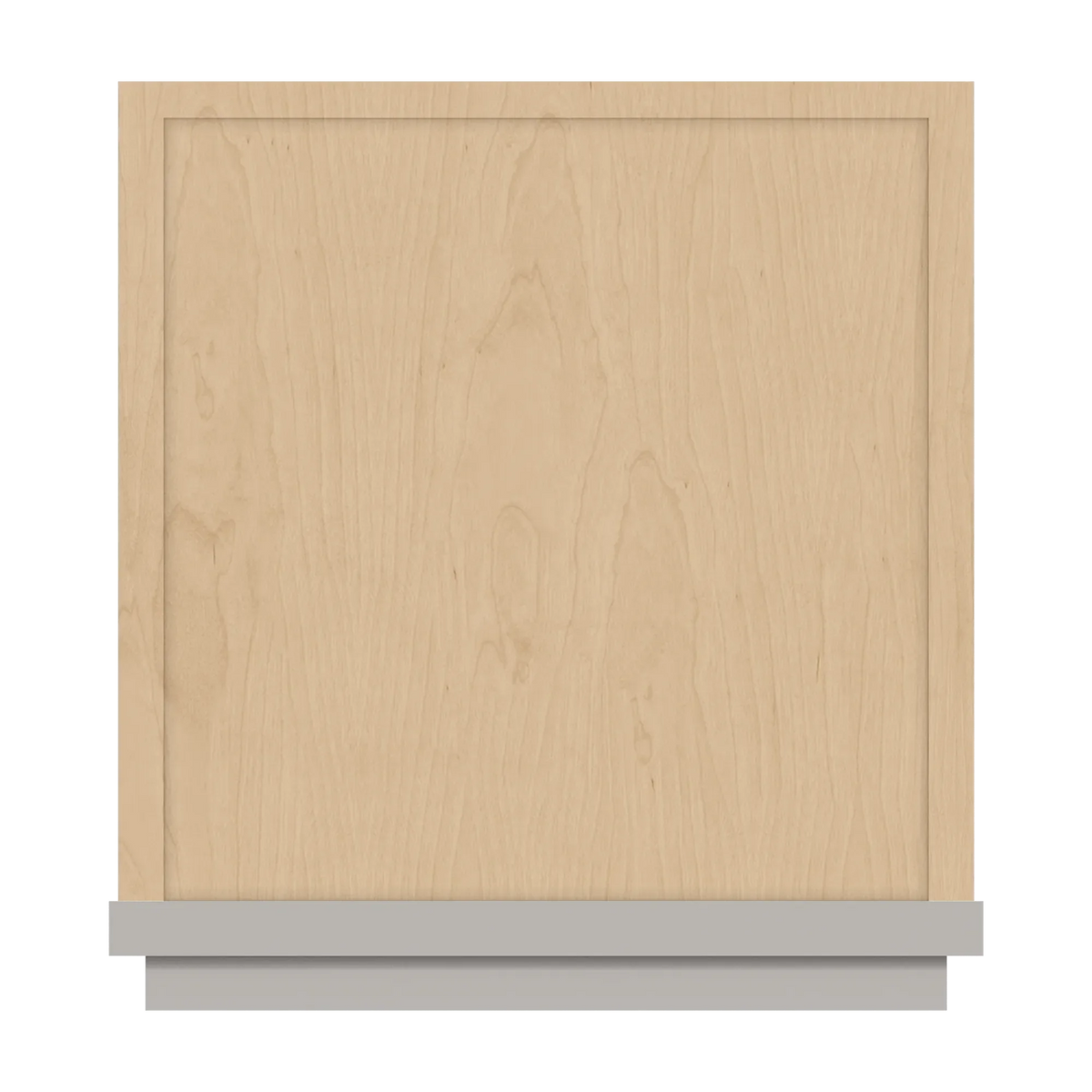 cnc luxor 5 piece misty grey 12 w x 42 h single door wall cabinet