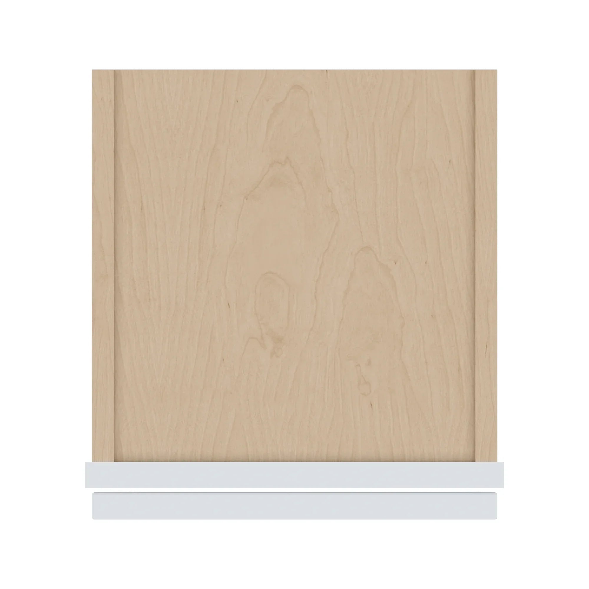 J&K White Shaker S8 Single Door Wall Cabinet 12" W x 42" H