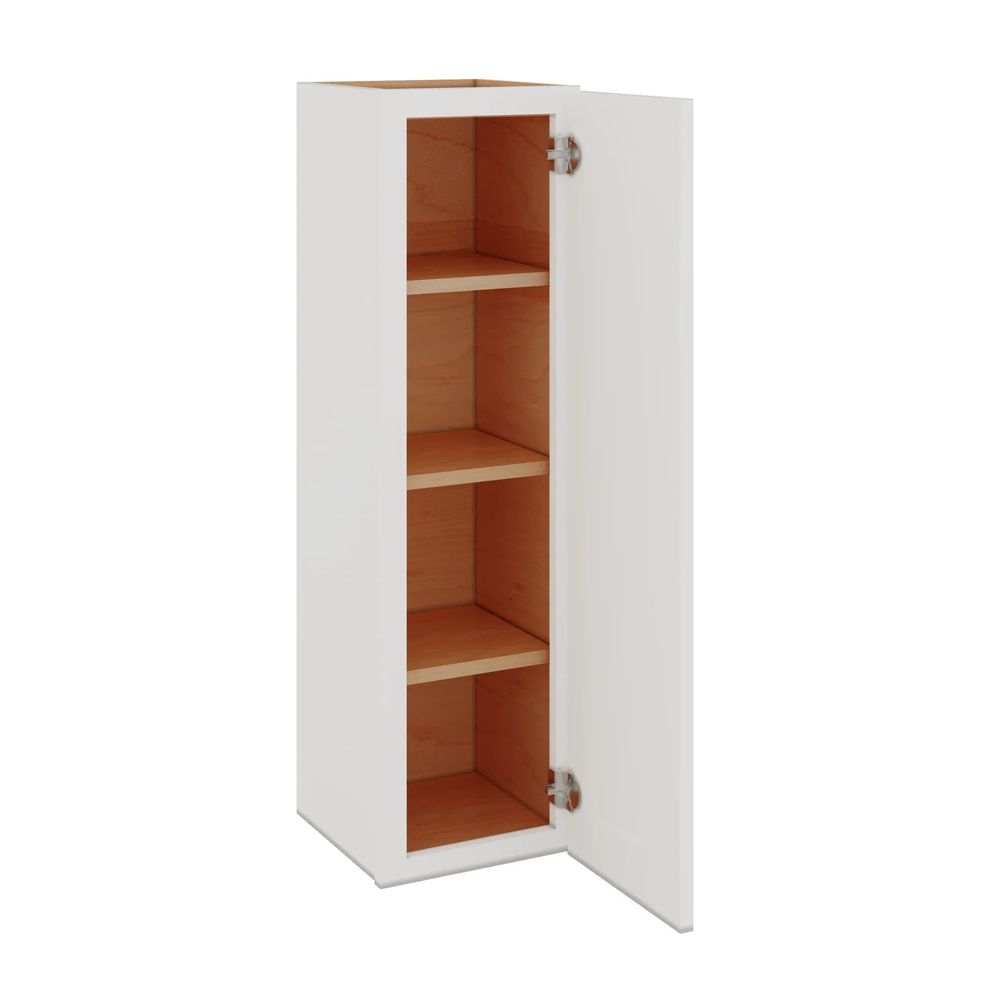 Modernform Cabinet White Shaker 12" W X 42" H X 12" D Single Door Wall Cabinet