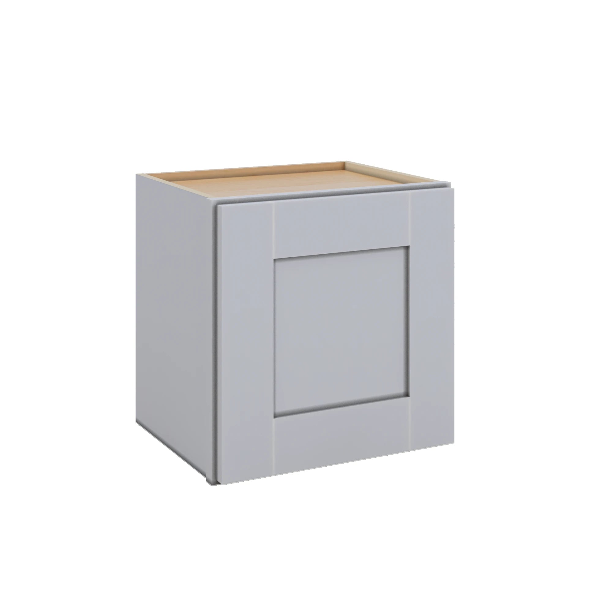 Modernform Cabinet Grey Shaker 15" W X 15" H X 12" D Single Door Wall Cabinet