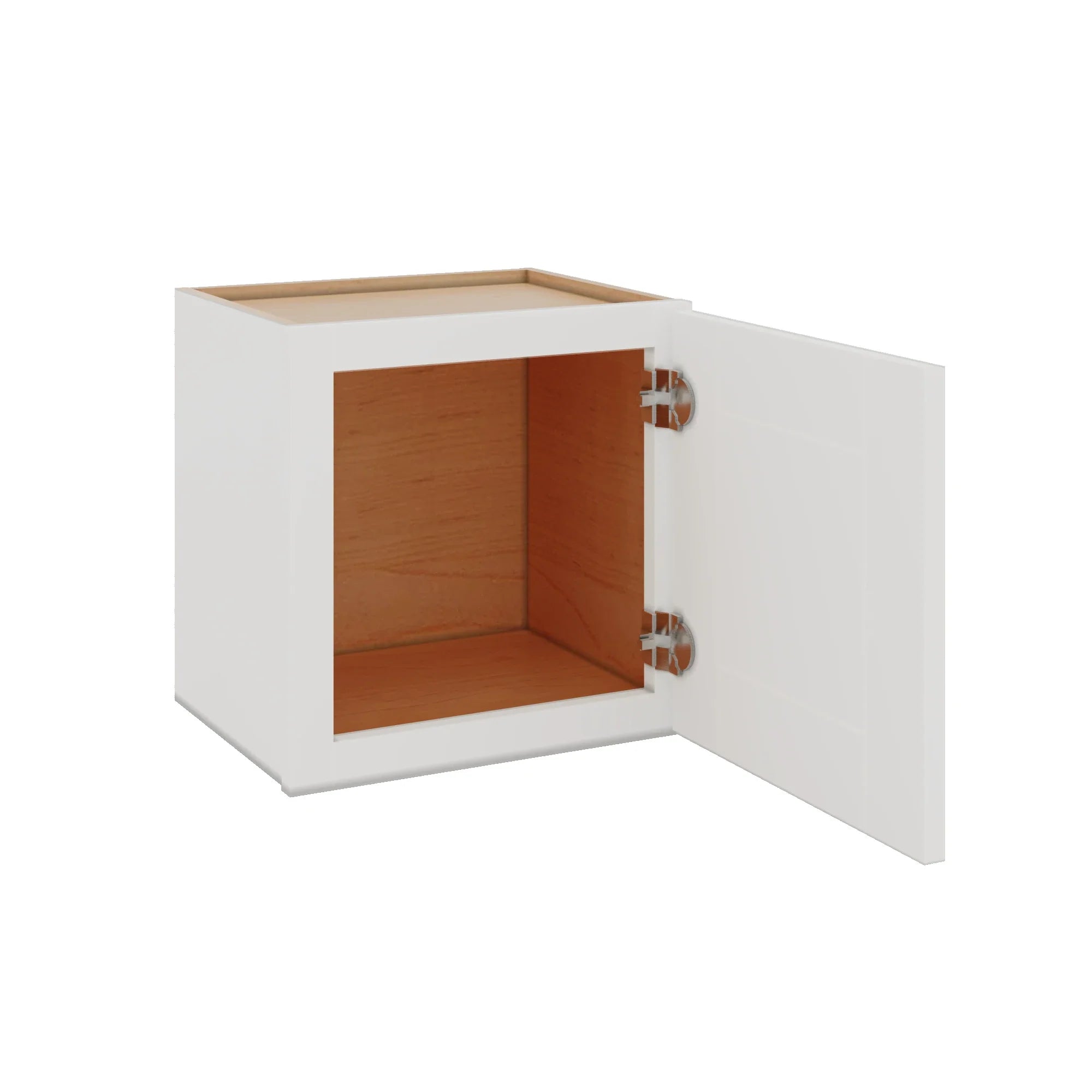 Modernform Cabinet White Shaker 15" W X 15" H X 12" D Single Door Wall Cabinet