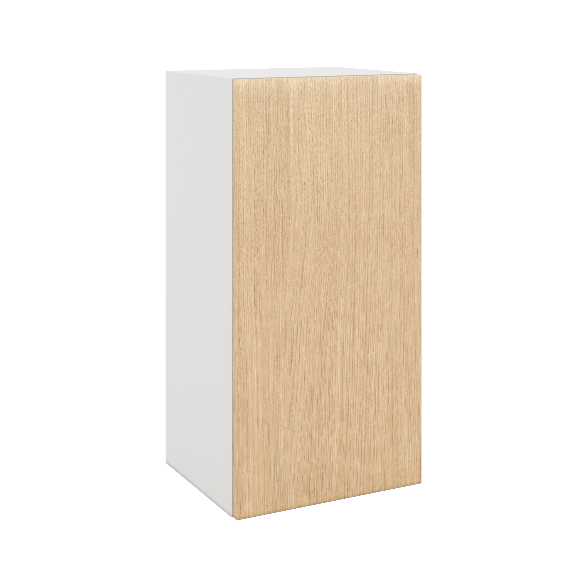 Modernform Cabinet Natural Oak 15" W X 30" H X 12" D Single Door Wall Cabinet
