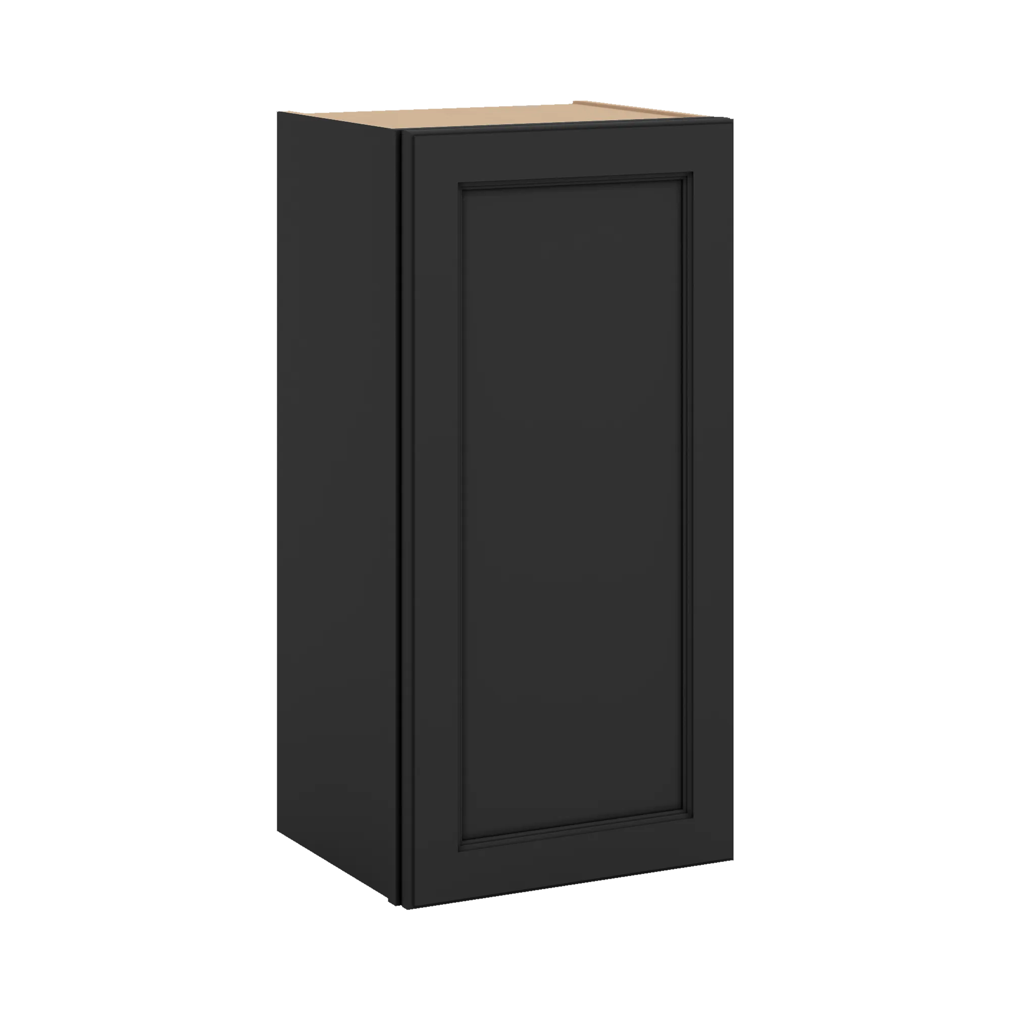 J&K Charcoal E2 Single Door Wall Cabinet - 15" W x 30" H