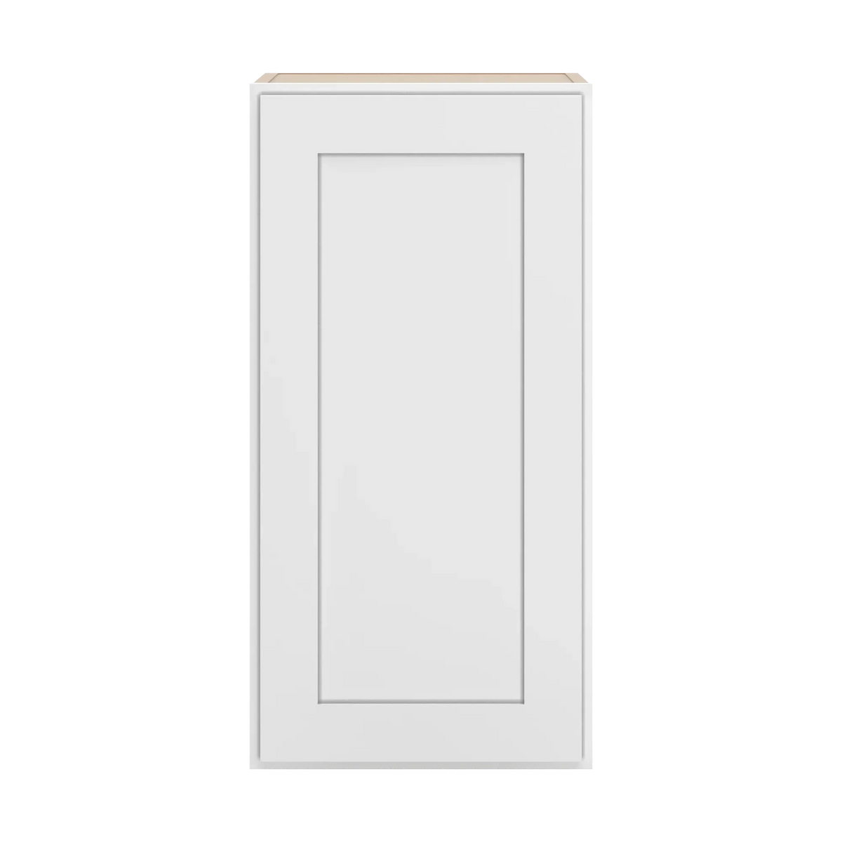 cnc luxor white 15 w x 30 h single door wall cabinet