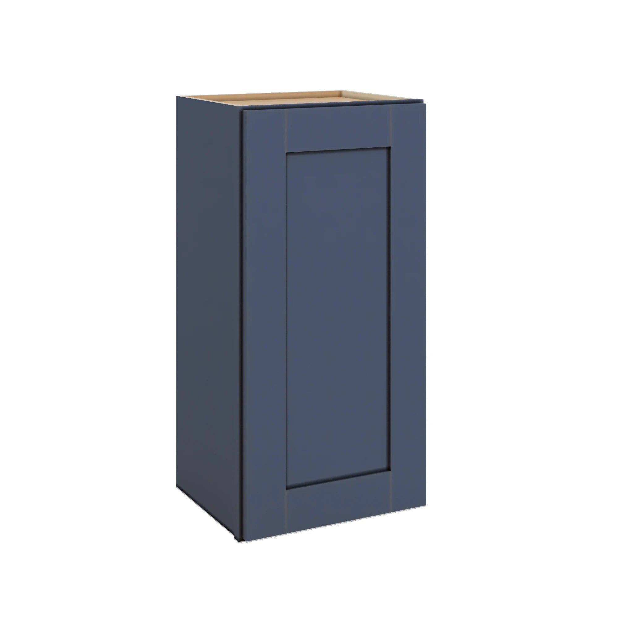 Modernform Cabinet Signature Blue 15" W X 30" H X 12" D Single Door Wall Cabinet