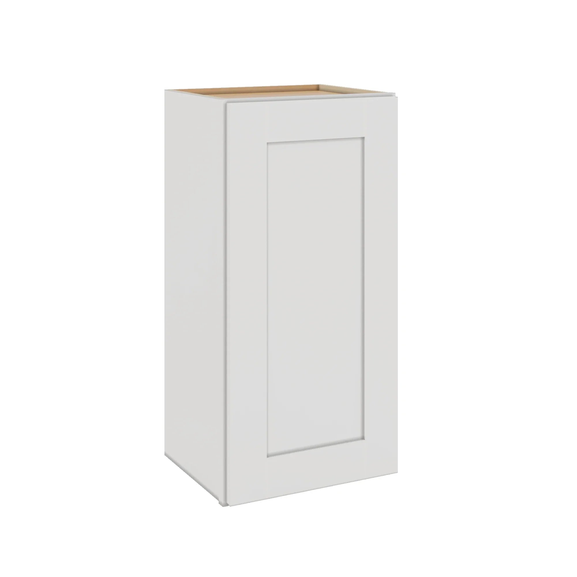 Modernform Cabinet White Shaker 15" W X 30" H X 12" D Single Door Wall Cabinet