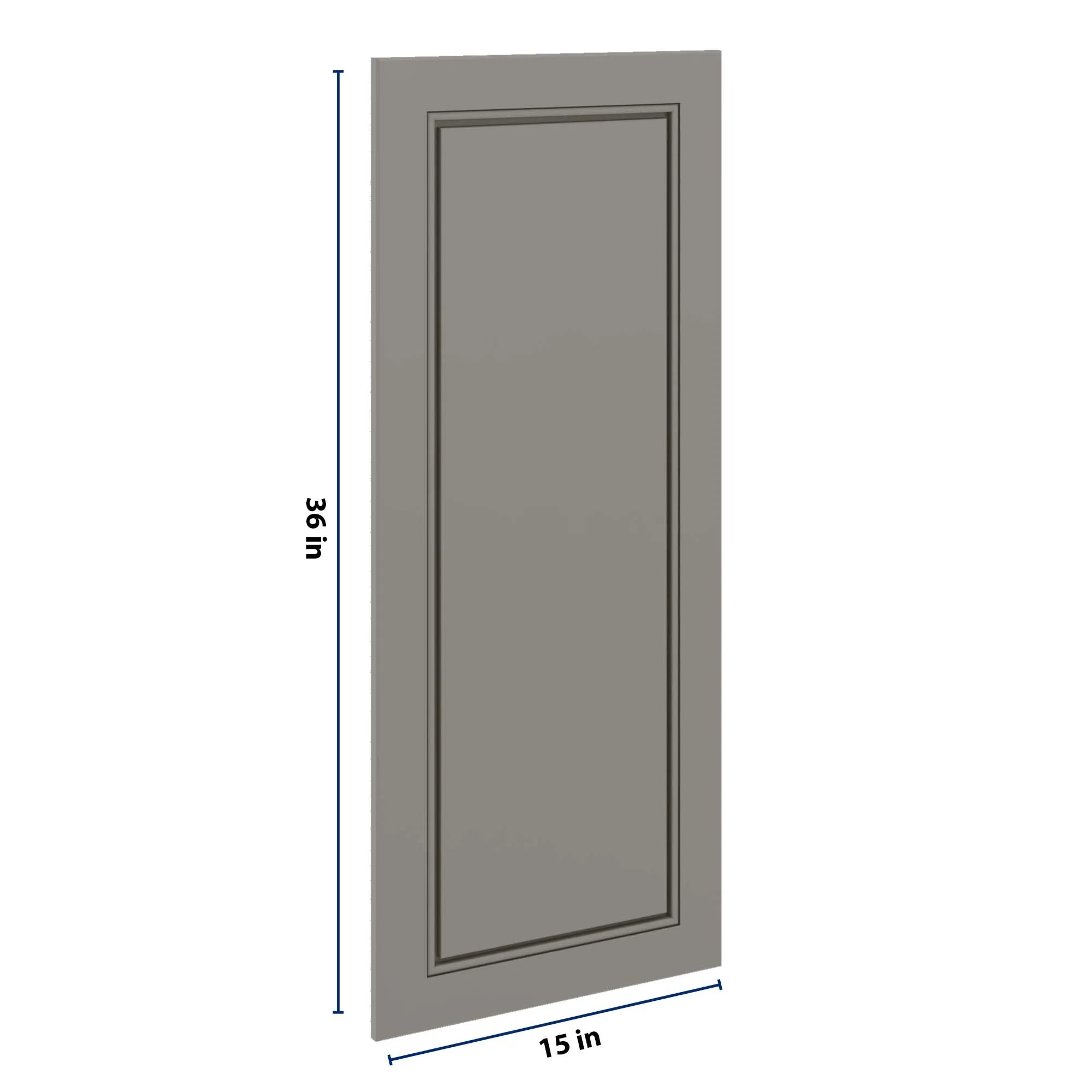 J&K Greige K3 Dummy Door Panel 15" W x 36" H