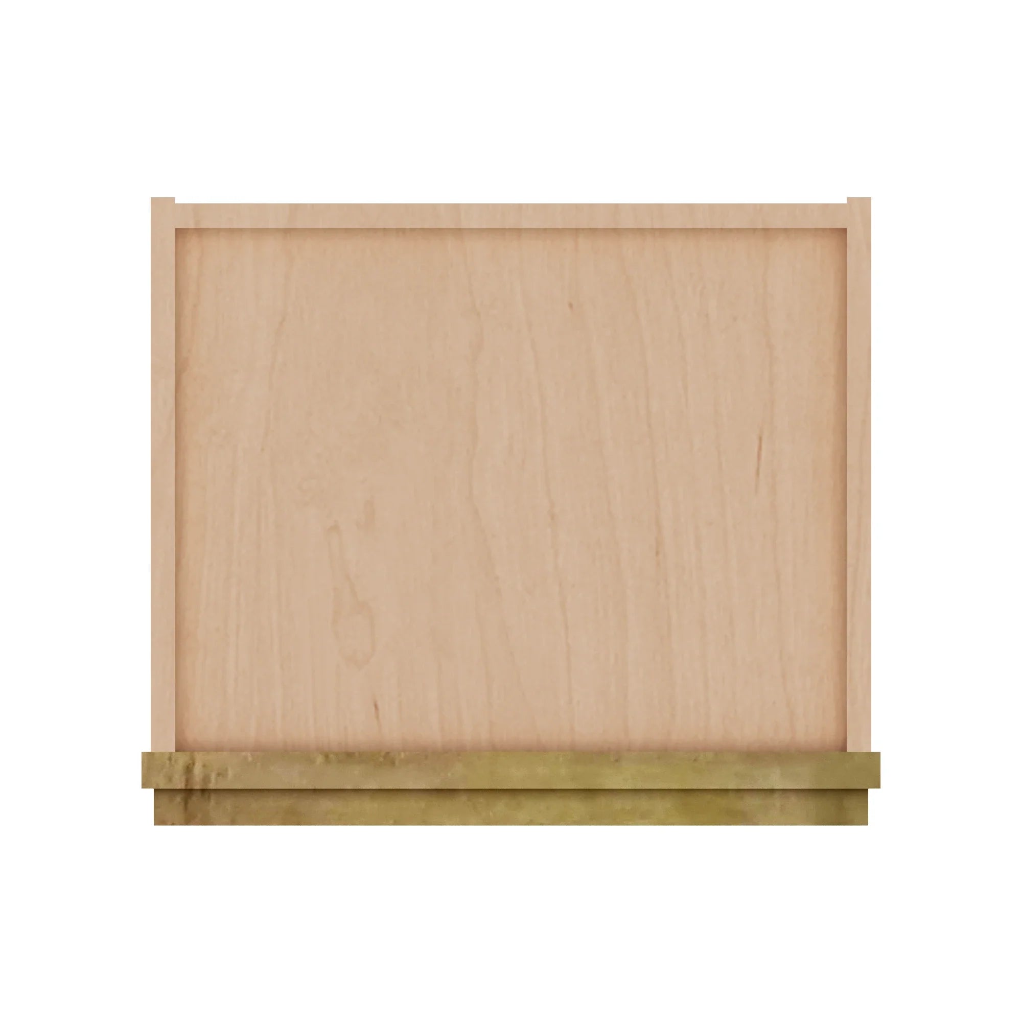 Modernform Cabinet Natural Shaker 15" W X 36" H X 12" D Single Door Wall Cabinet