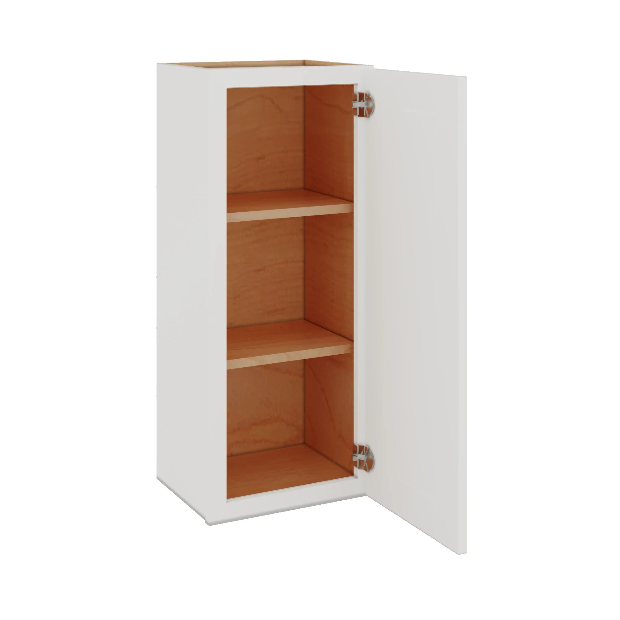 Modernform Cabinet White Shaker 15" W X 36" H X 12" D Single Door Wall Cabinet