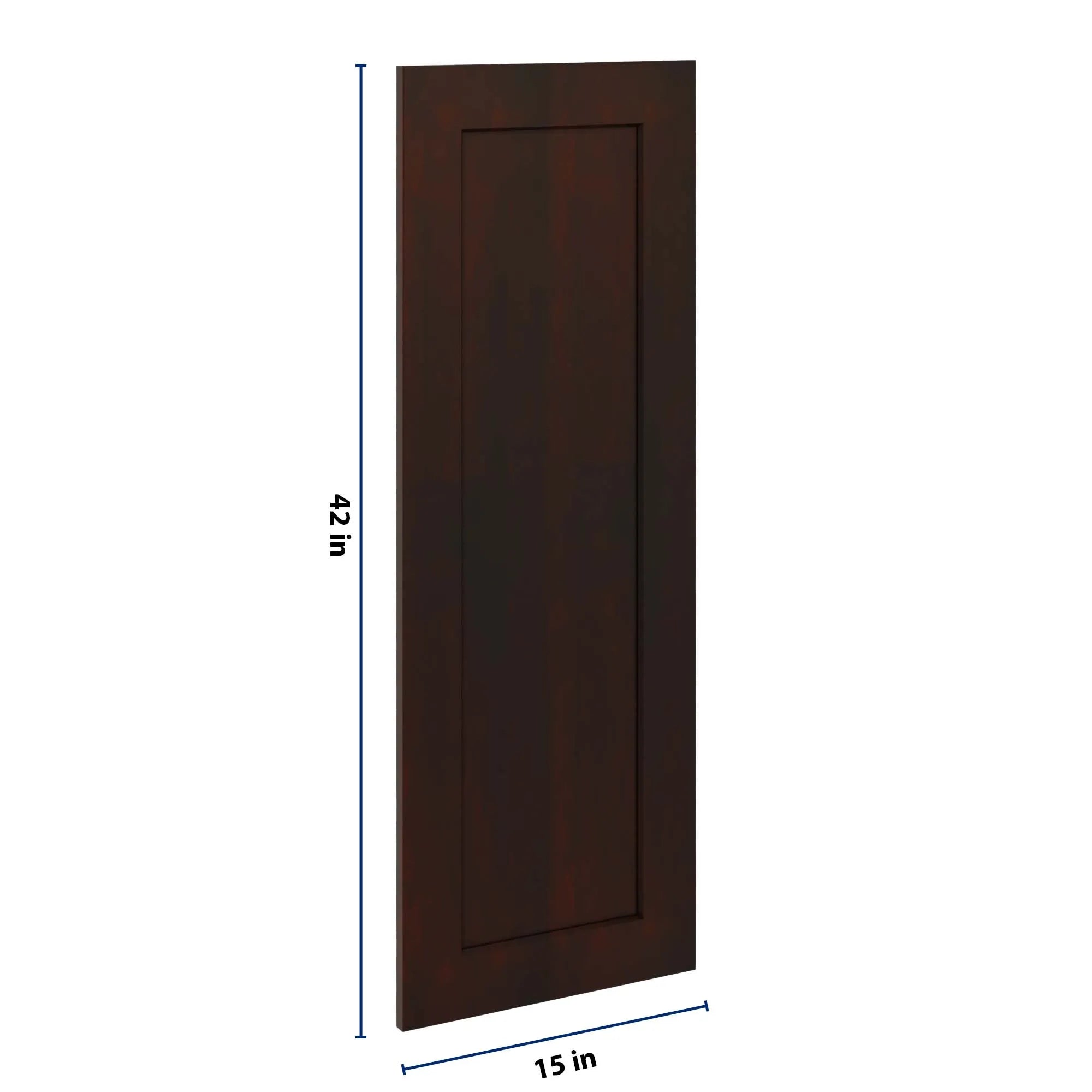 J&K Java Coffee S1 Dummy Door Panel 15" W x 42" H