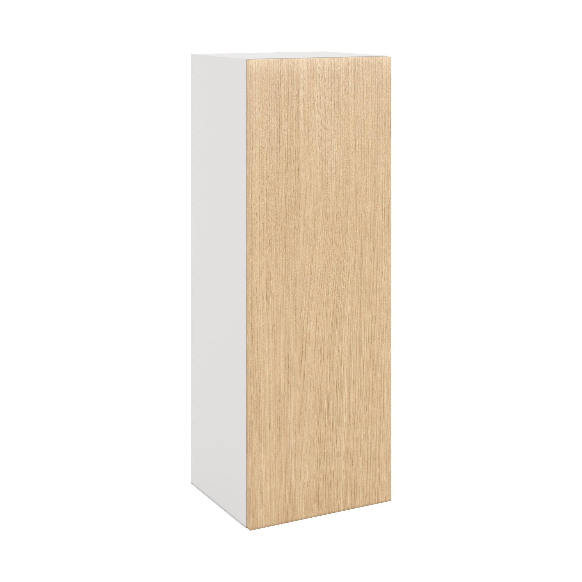 Modernform Cabinet Natural Oak 15" W X 42" H X 12" D Single Door Wall Cabinet