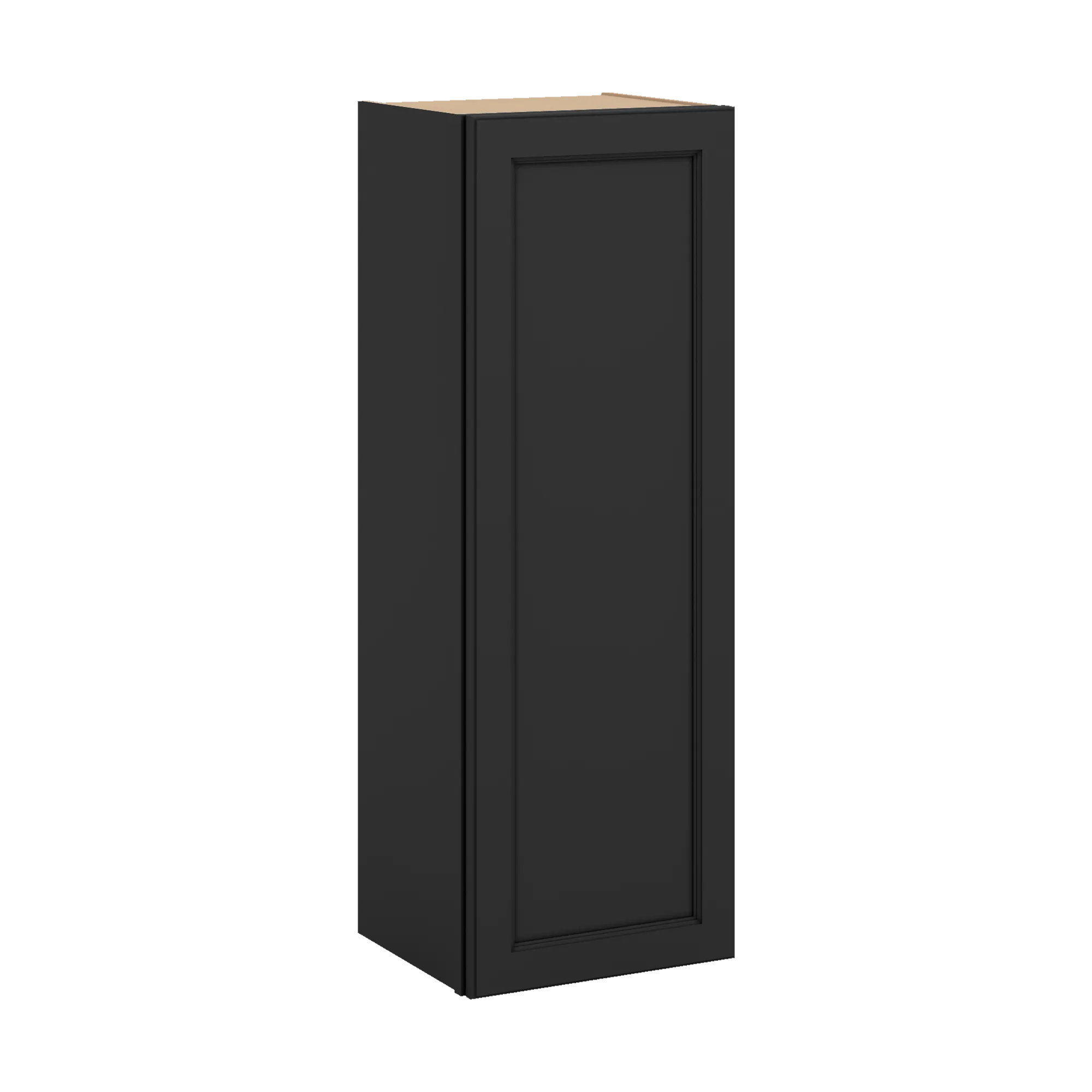 J&K Charcoal E2 Single Door Wall Cabinet - 15" W x 42" H