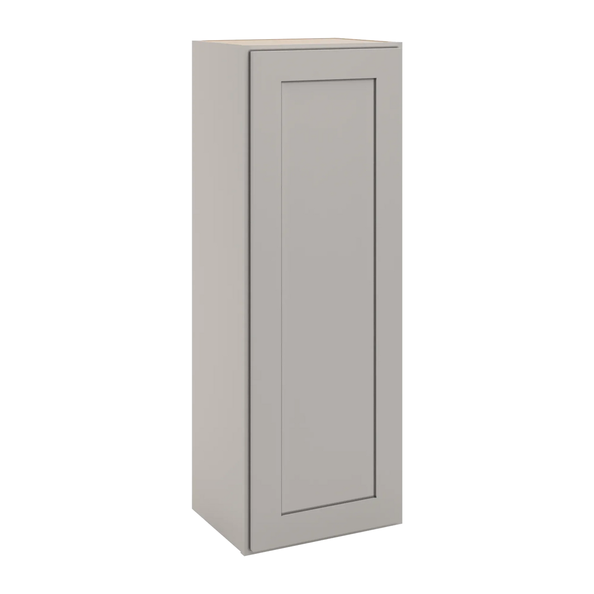 cnc luxor misty grey 15 w x 42 h single door wall cabinet
