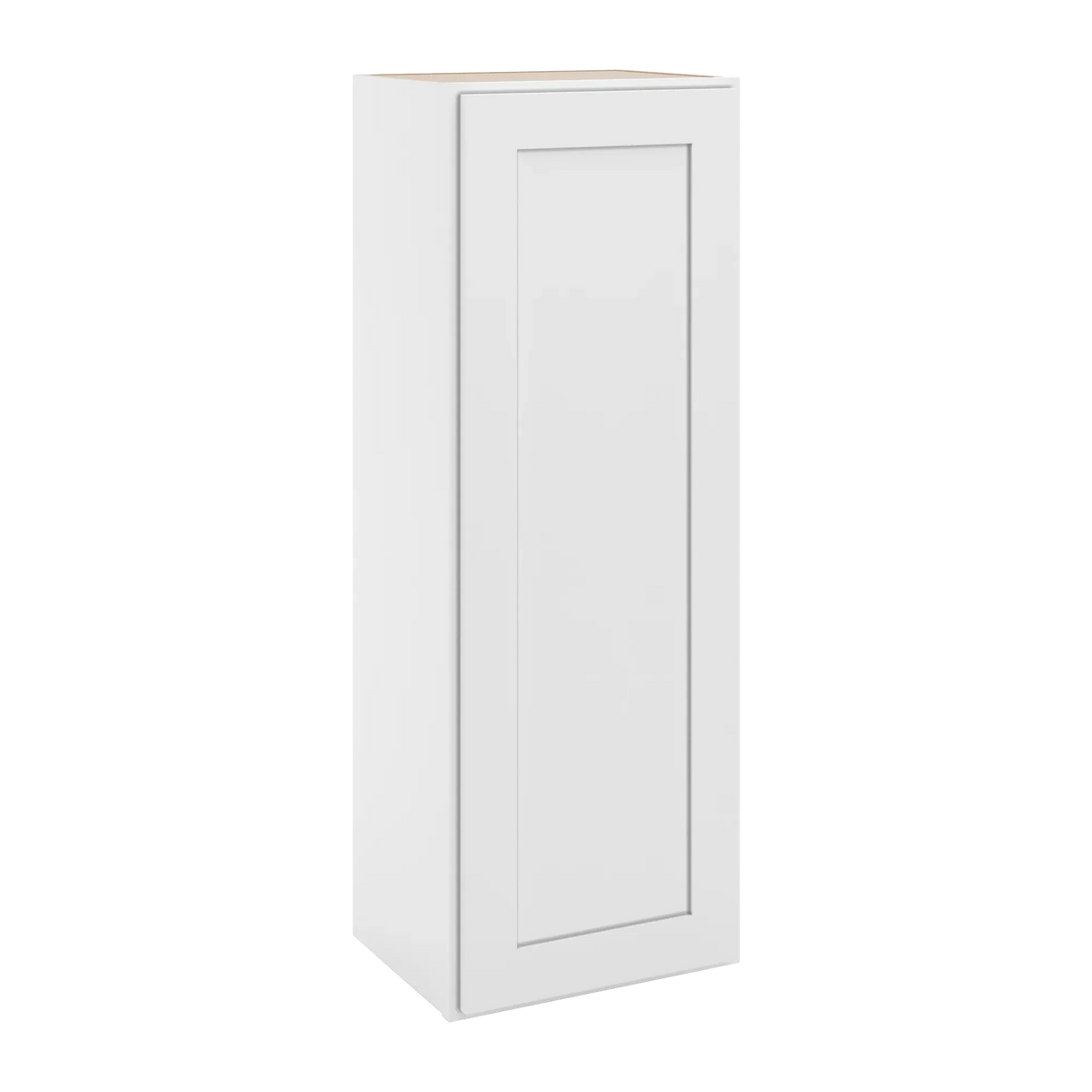 cnc luxor white 15 w x 42 h single door wall cabinet