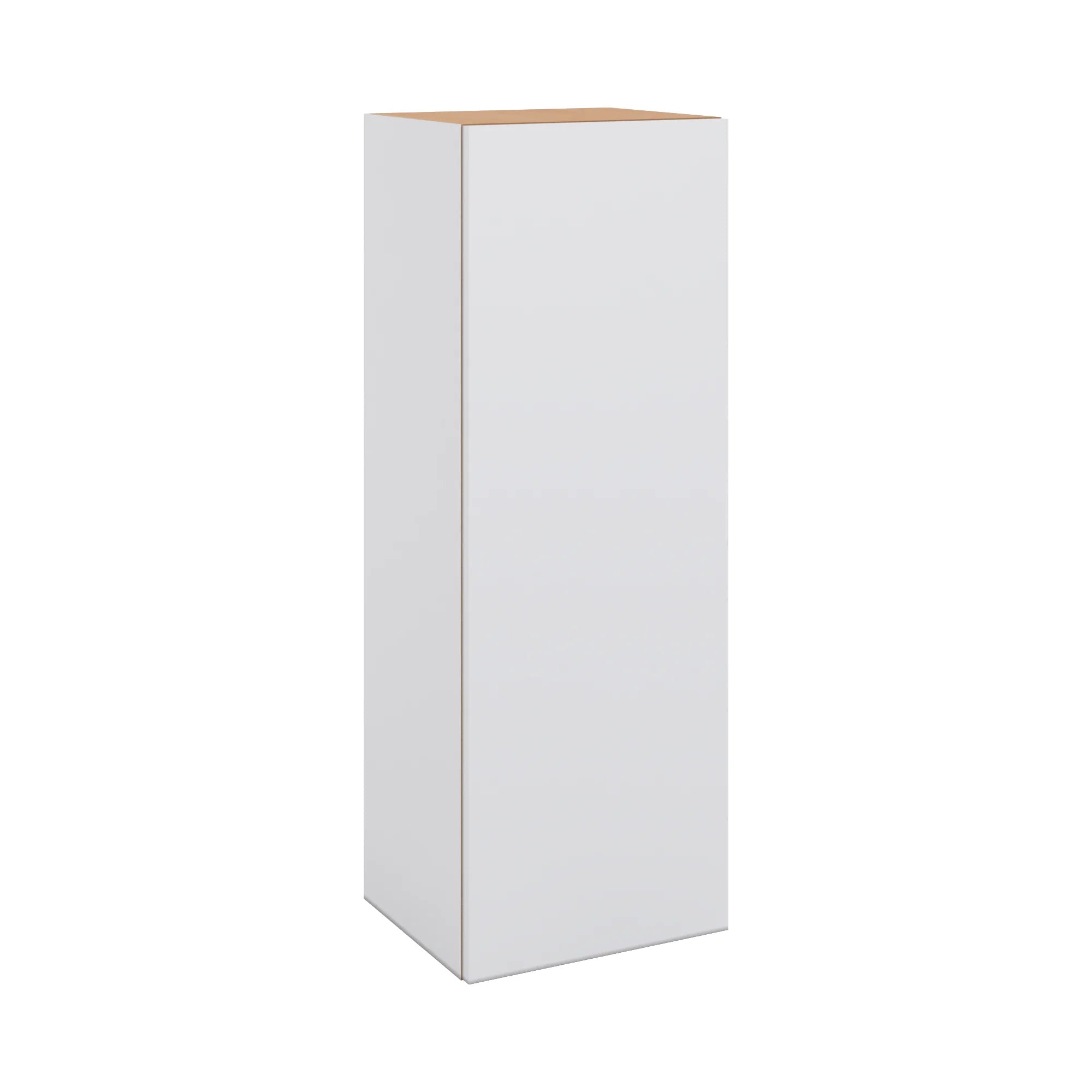 Modernform Cabinet Matte White 15" W X 42" H X 12" D Single Door Wall Cabinet