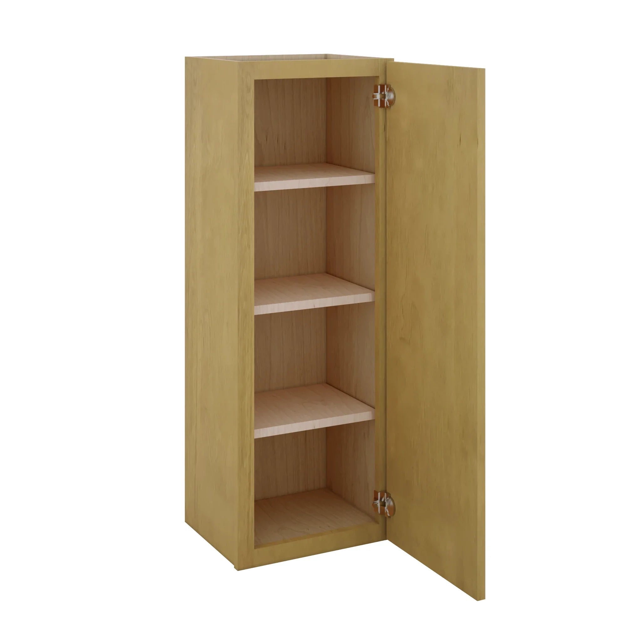 Modernform Cabinet Natural Shaker 15" W X 42" H X 12" D Single Door Wall Cabinet