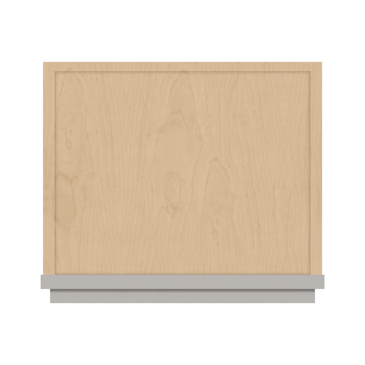 cnc luxor misty grey 15 w x 42 h single door wall cabinet