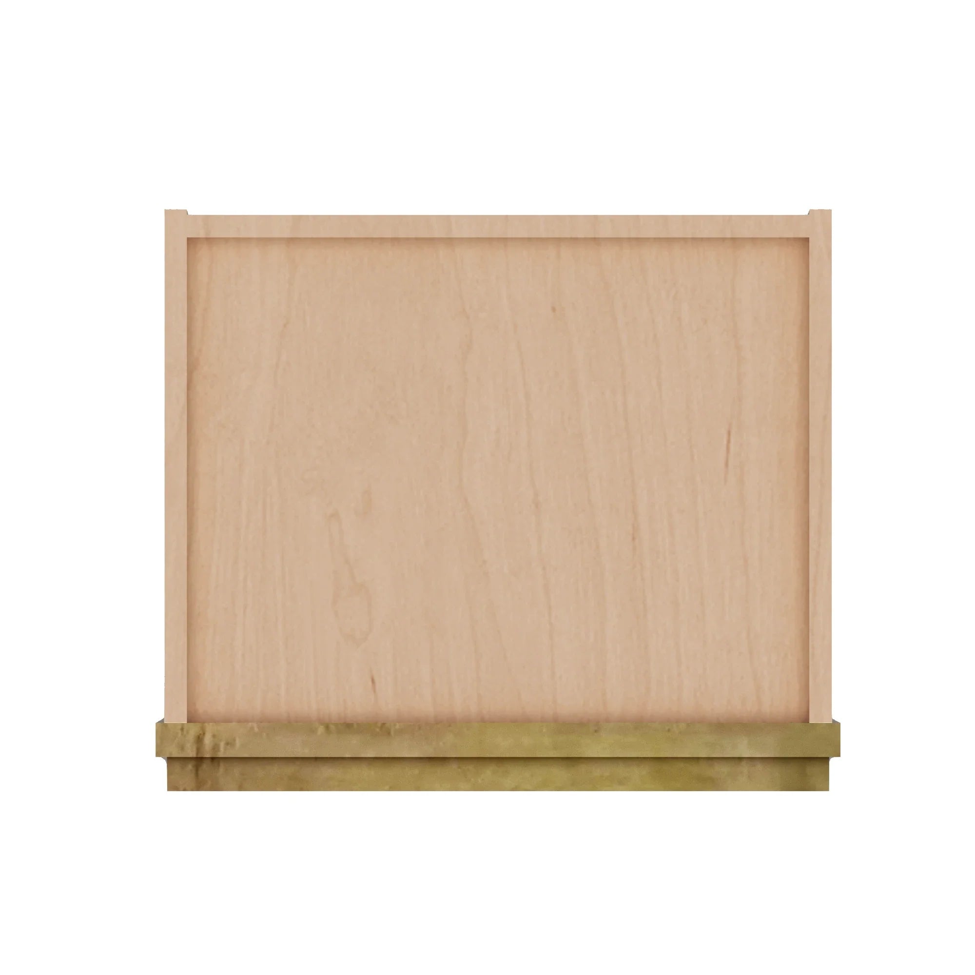 Modernform Cabinet Natural Shaker 15" W X 42" H X 12" D Single Door Wall Cabinet