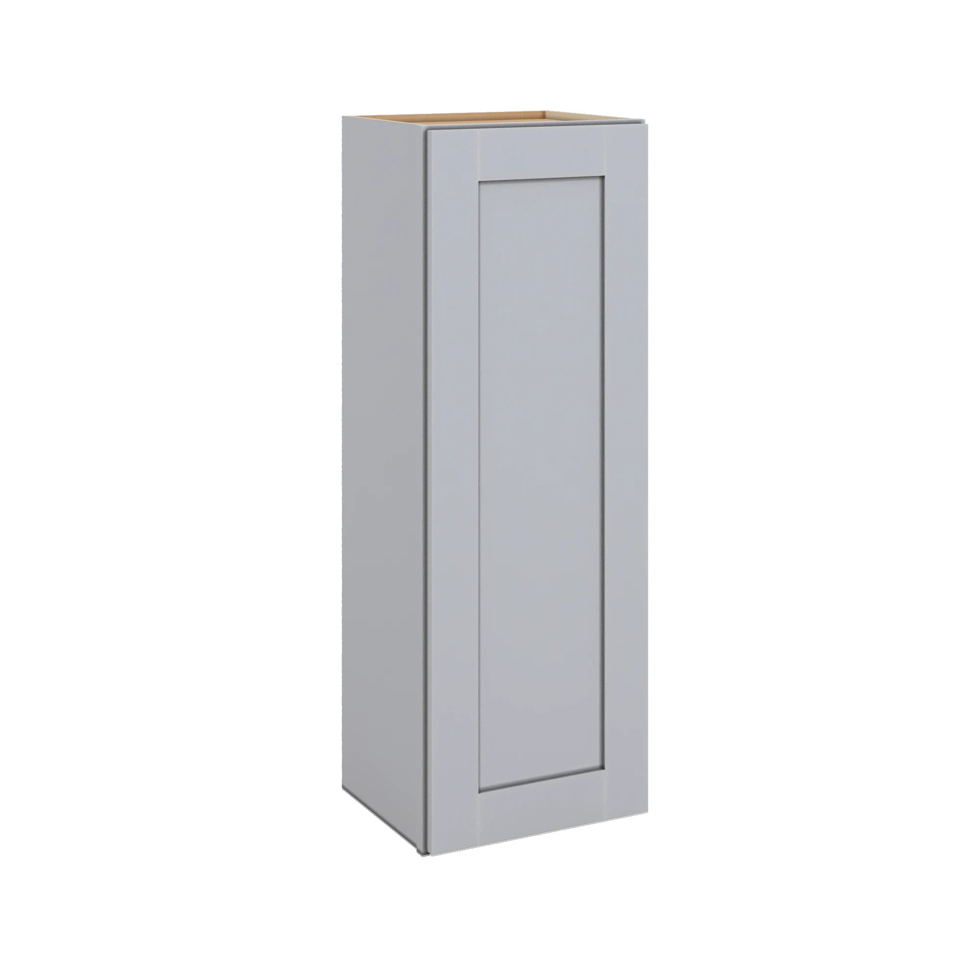 Modernform Cabinet Grey Shaker 15" W X 42" H X 12" D Single Door Wall Cabinet