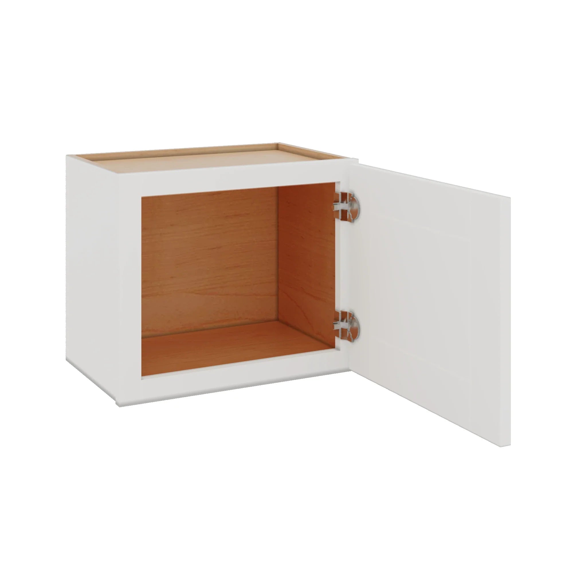 Modernform Cabinet White Shaker 18" W X 15" H X 12" D Single Door Wall Cabinet